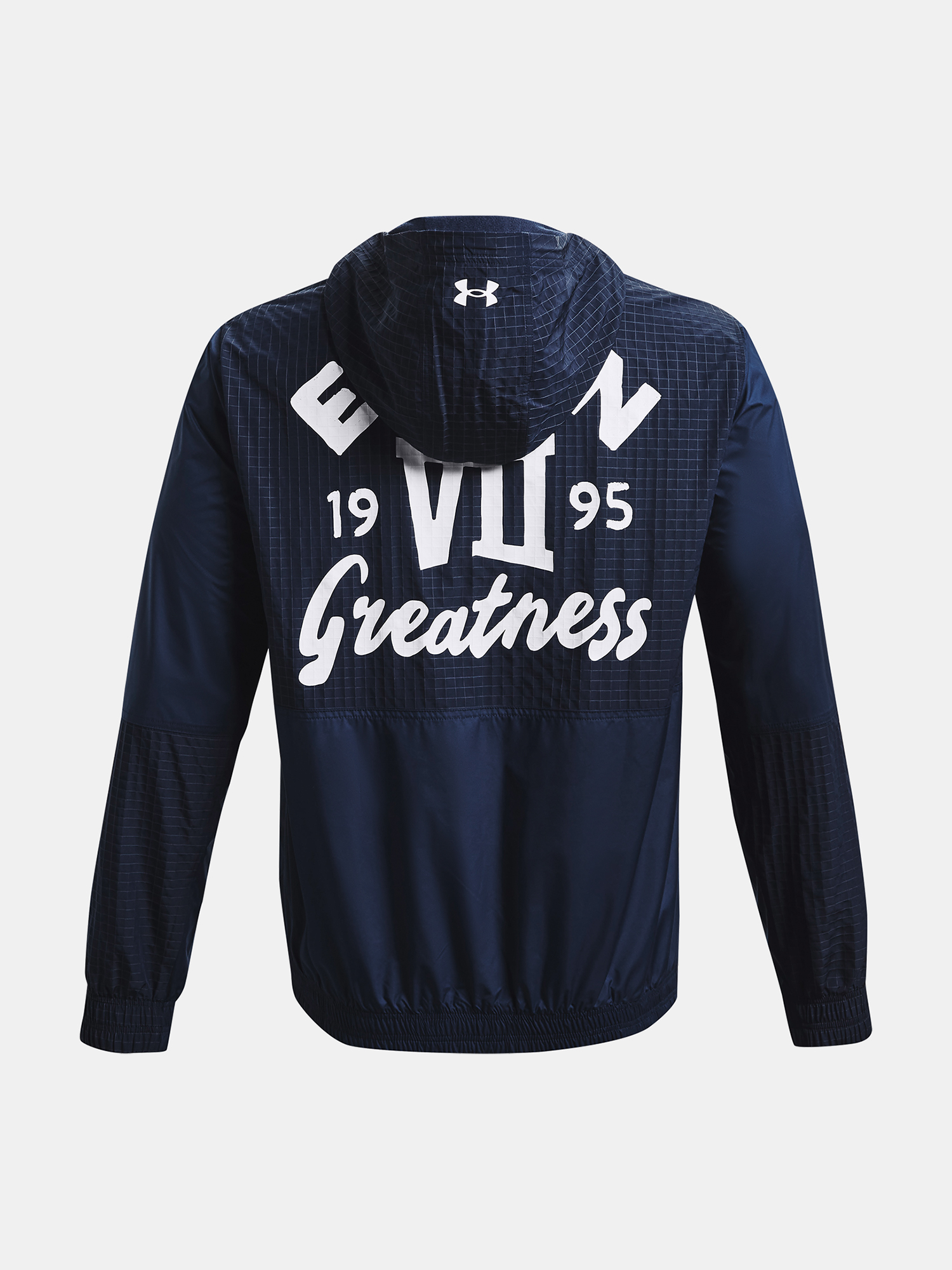 Under Armour Sweatshirt UA Pjt Rock Q1 Woven Layer-NVY - Men's