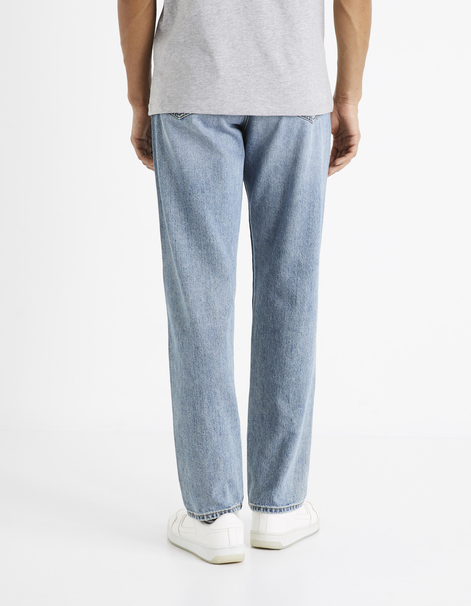 Straight fit pentru barbati Celio - albastru deschis