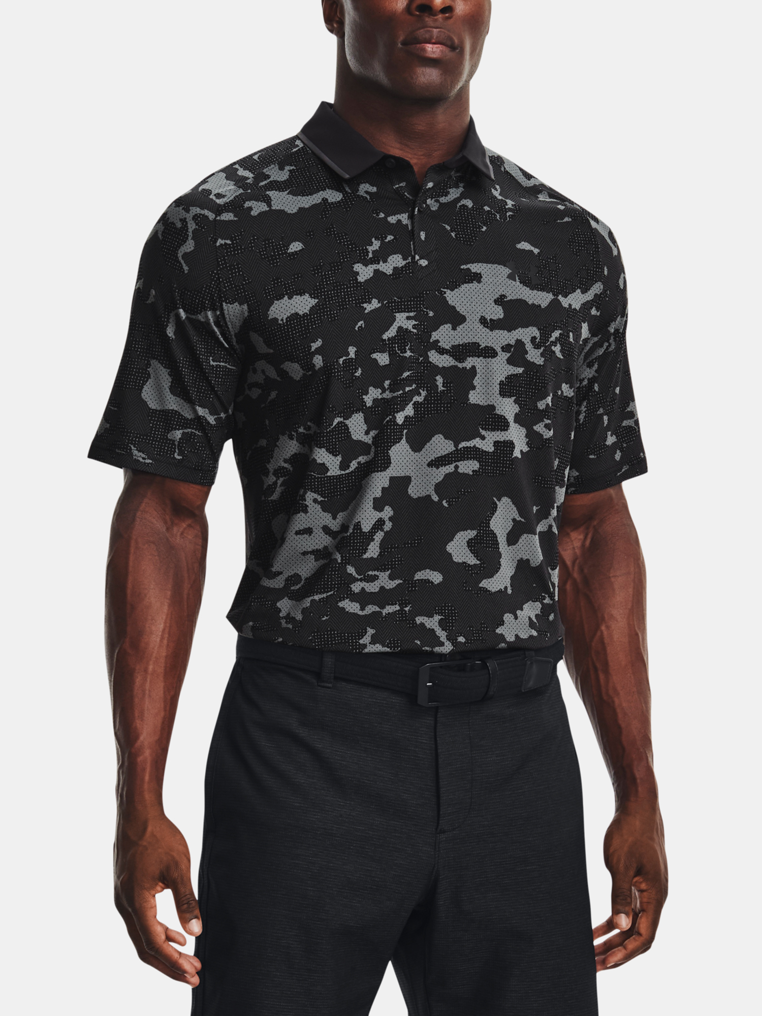 Under Armour T-Shirt UA Iso-Chill Charged Camo P-BLK - Mens