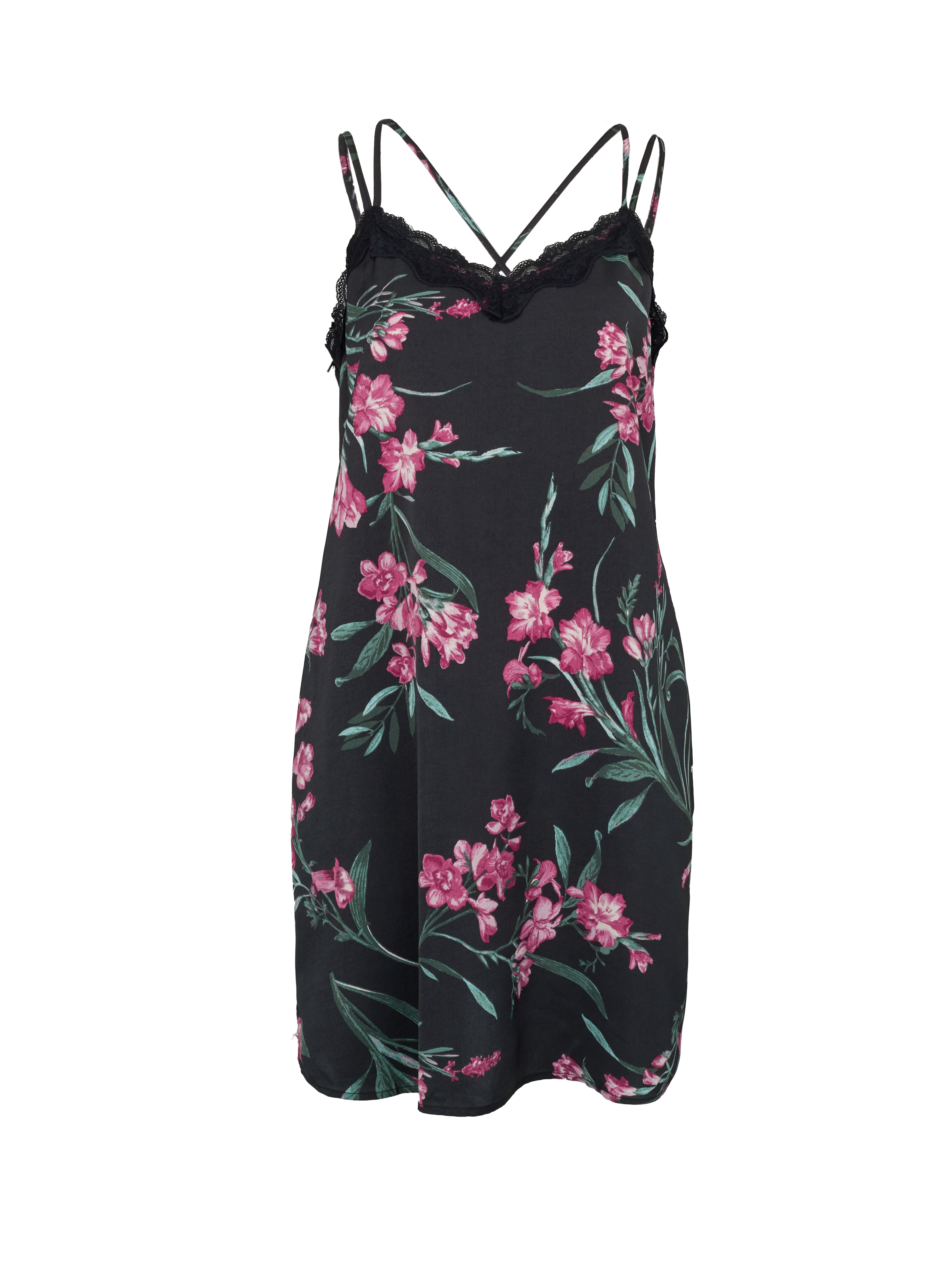 Black women's satin nightgown ORSAY - Women's