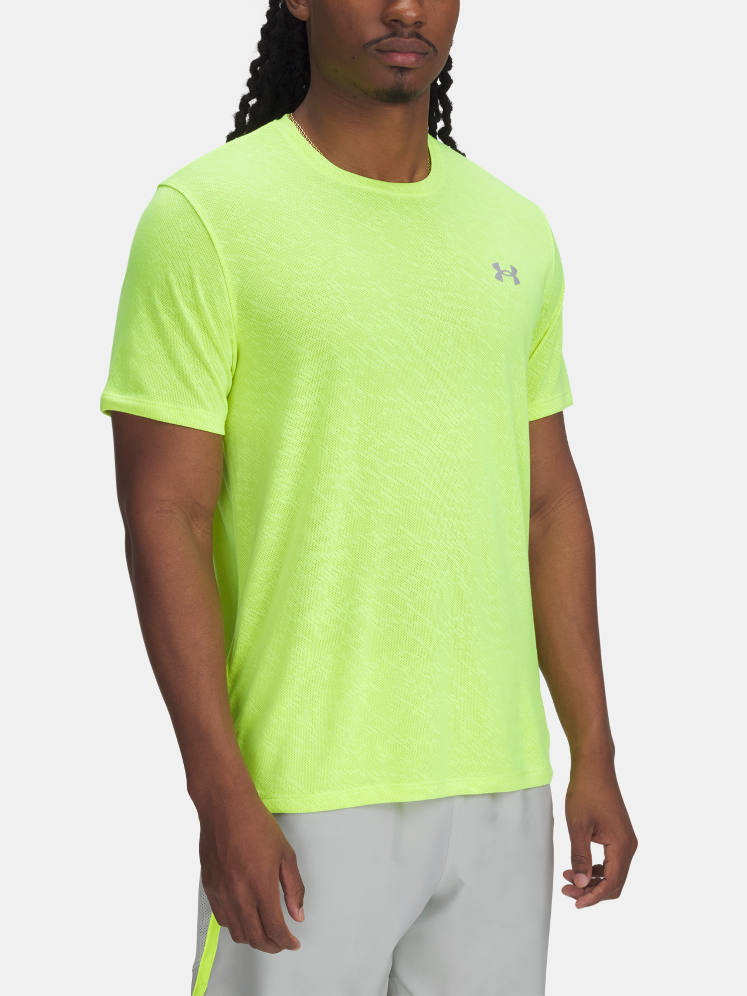 Men's T-shirt Under Armour UA LAUNCH CAMO SHORTSLEEVE - Men's