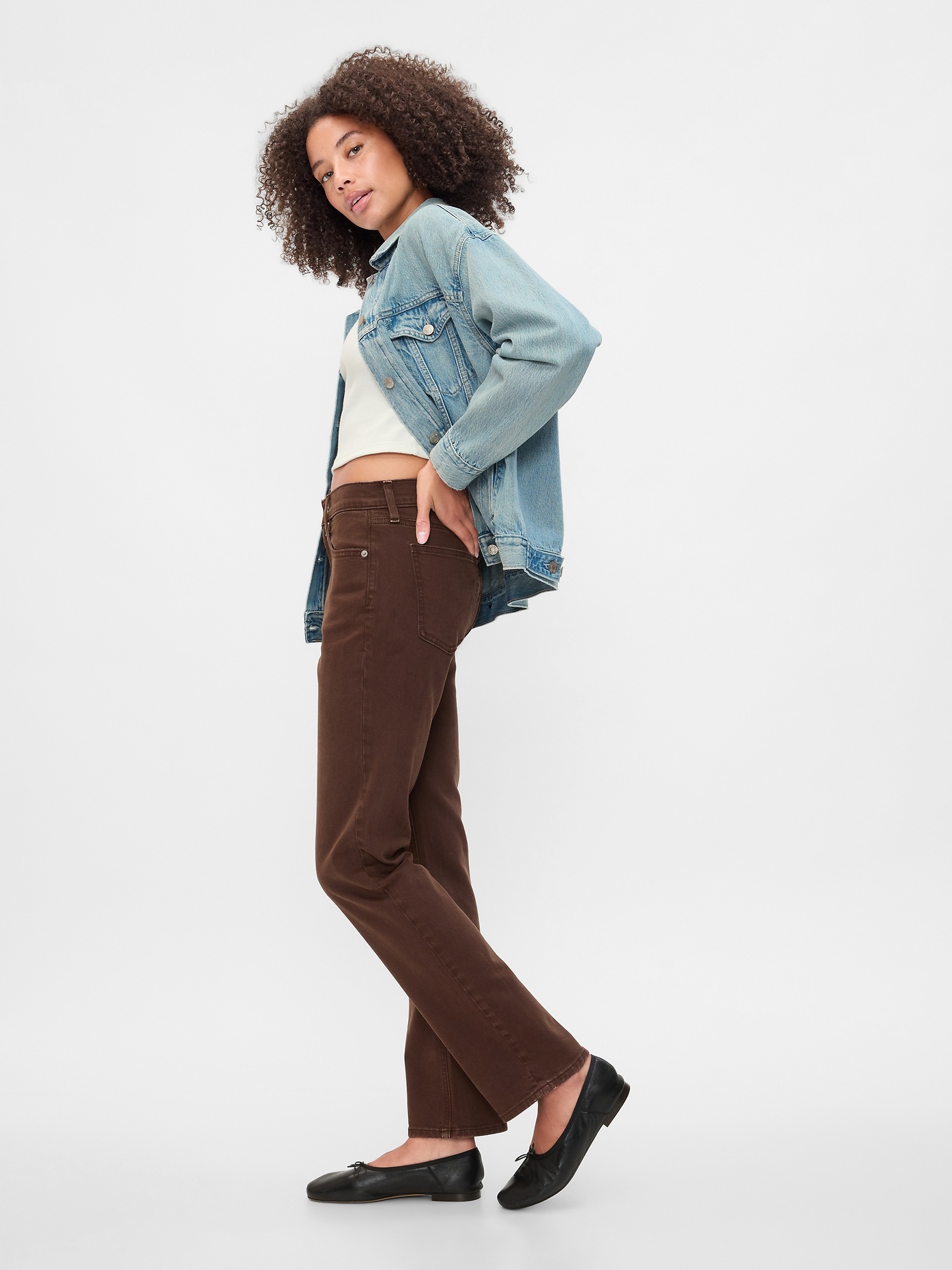 GAP Jeans original straight High Rise 90s - Women's