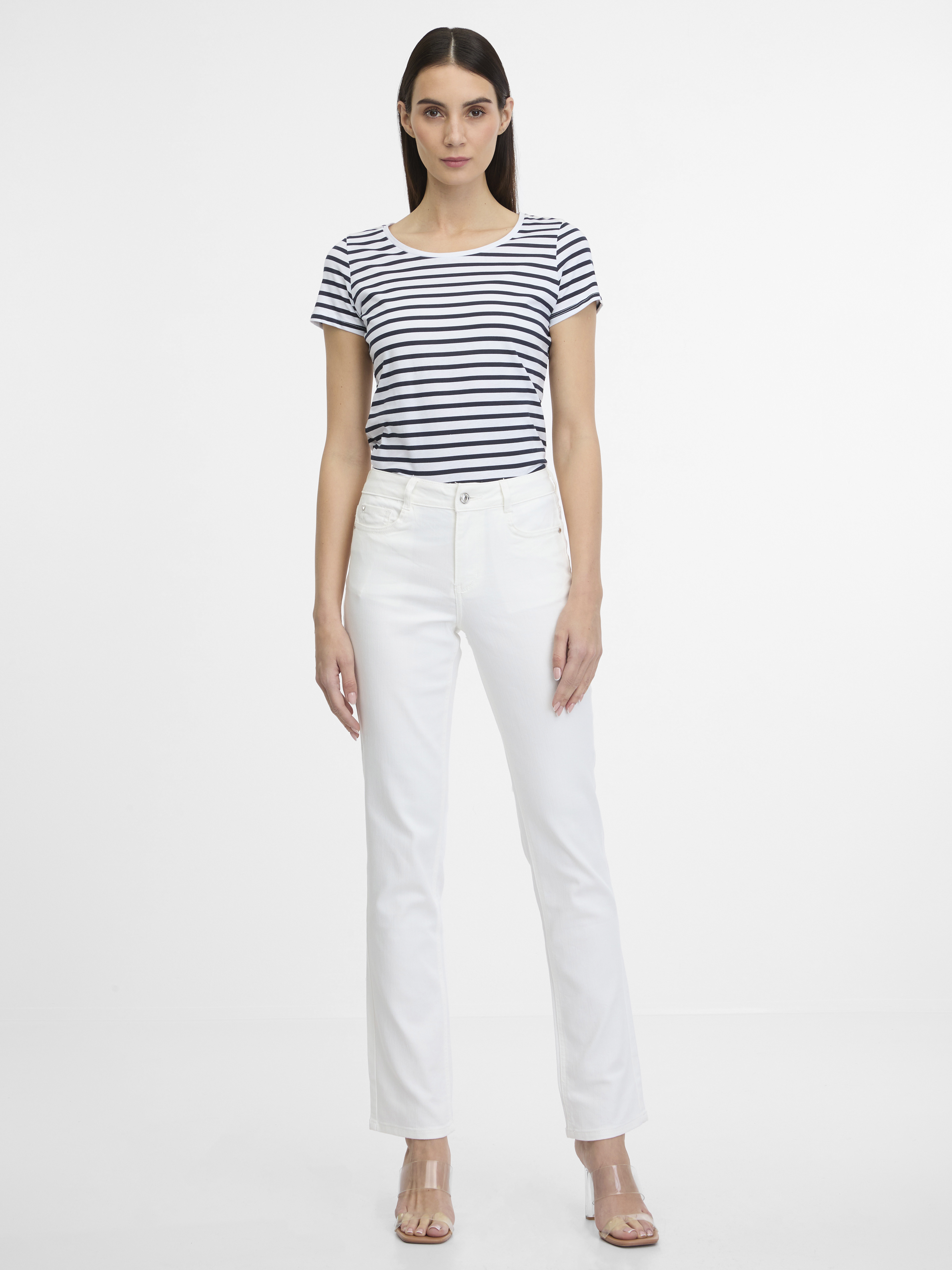 Straight fit pentru femei ORSAY - alb