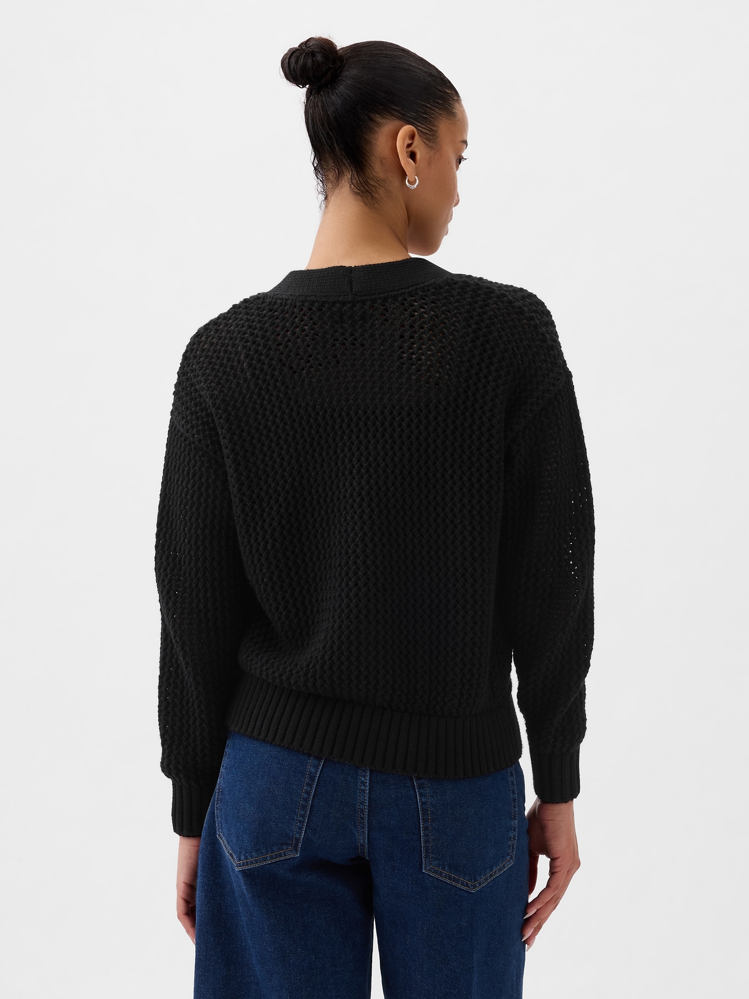 Pulovere si hanorace pentru femei GAP - negru