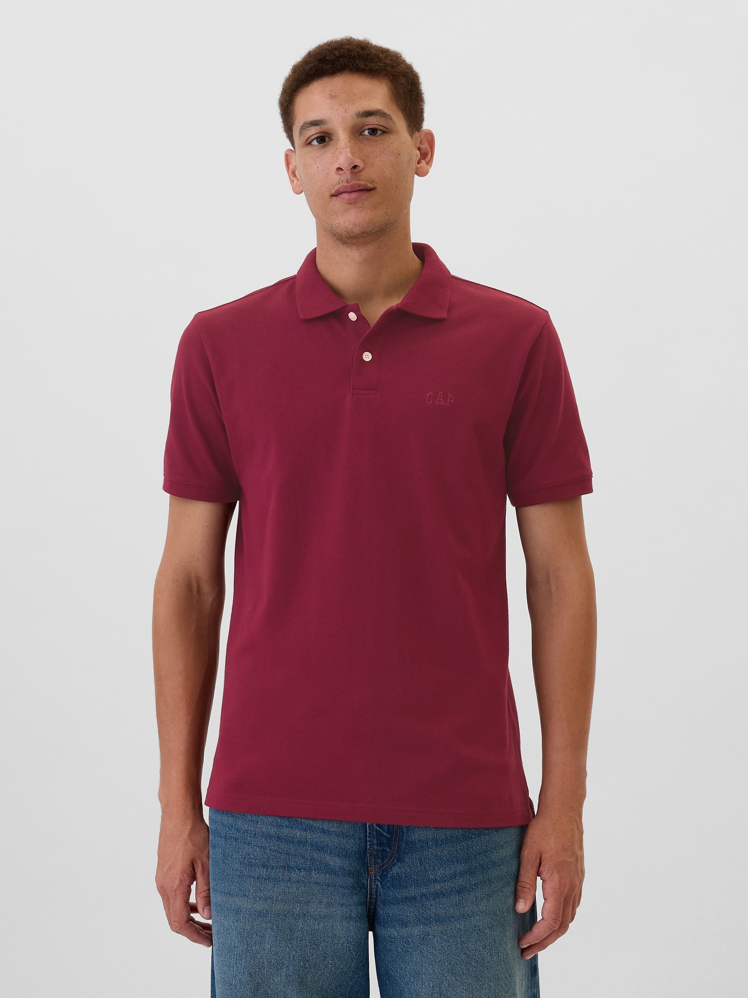 GAP Polo Pique T-shirt - Men's