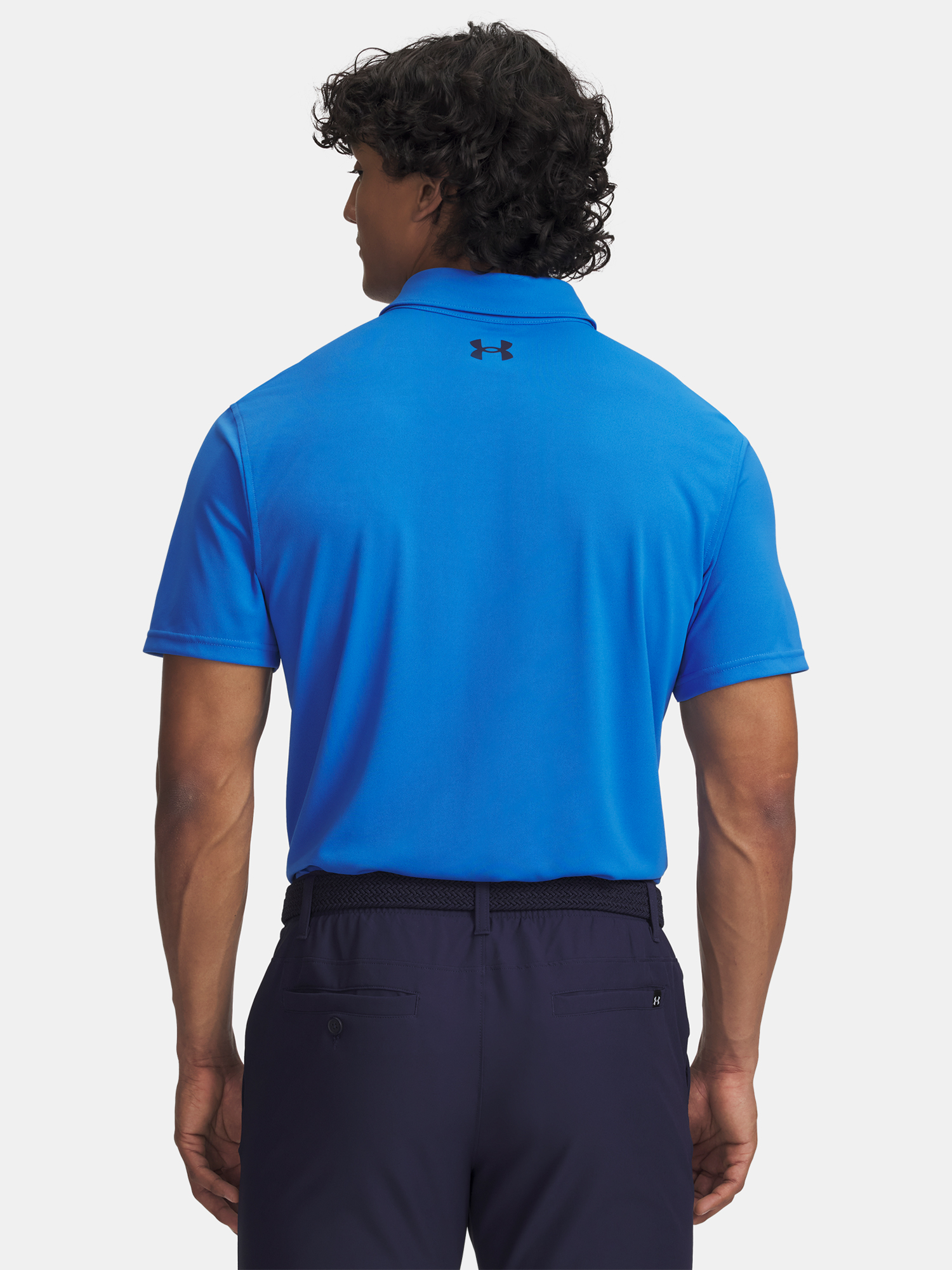 Men's Under Armour UA T2G Pique Polo-BLU T-Shirt - Mens
