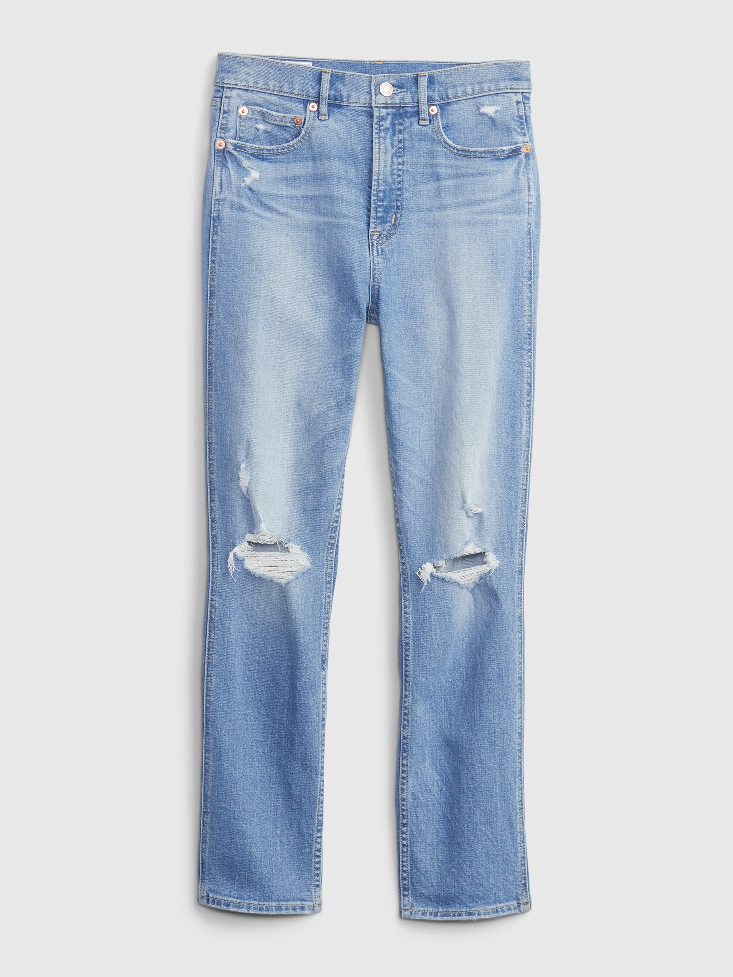 Slim fit pentru femei GAP - albastru