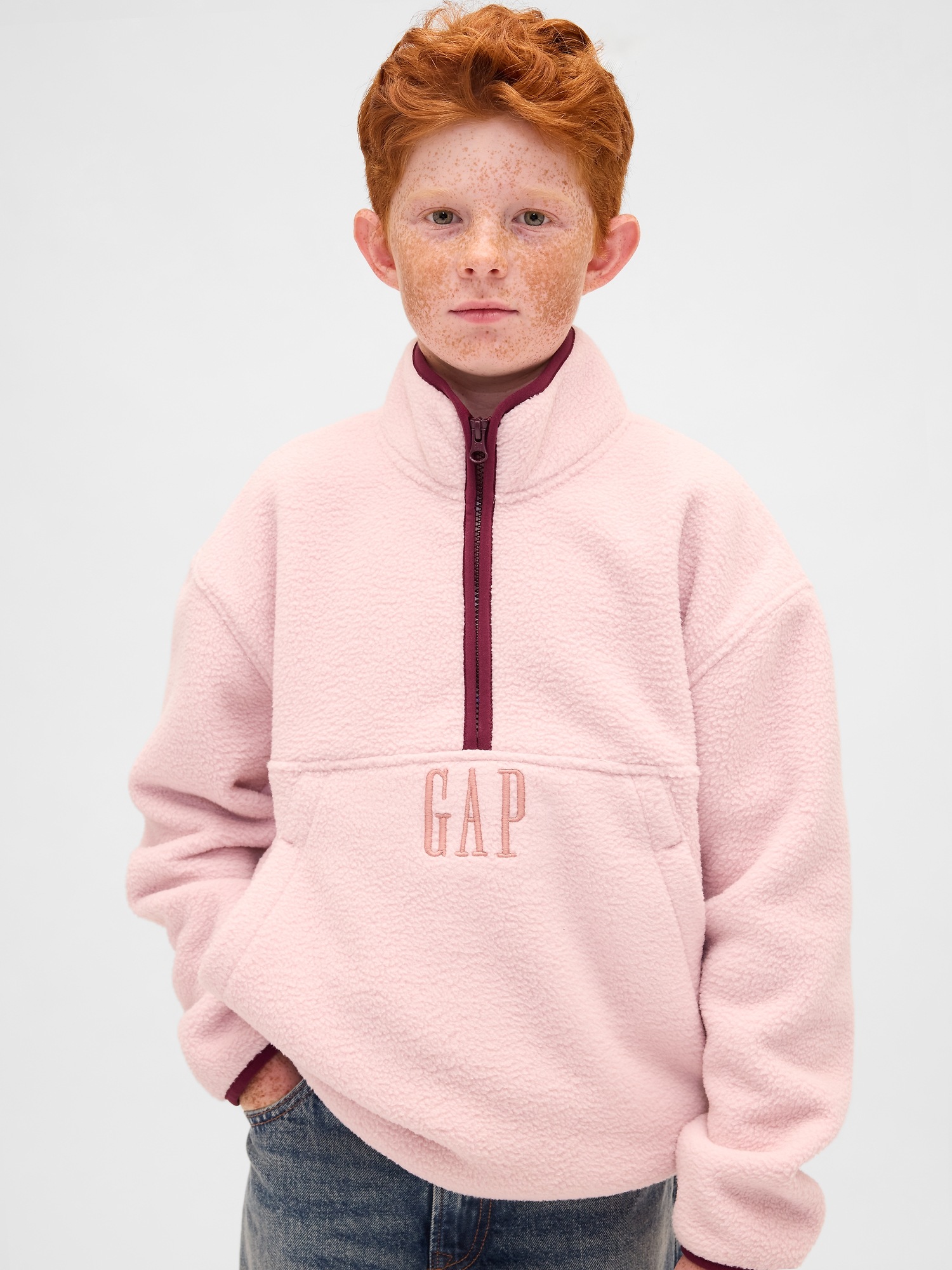 GAP Children's Sherpa Sweatshirt Arctic Fleece - Boys