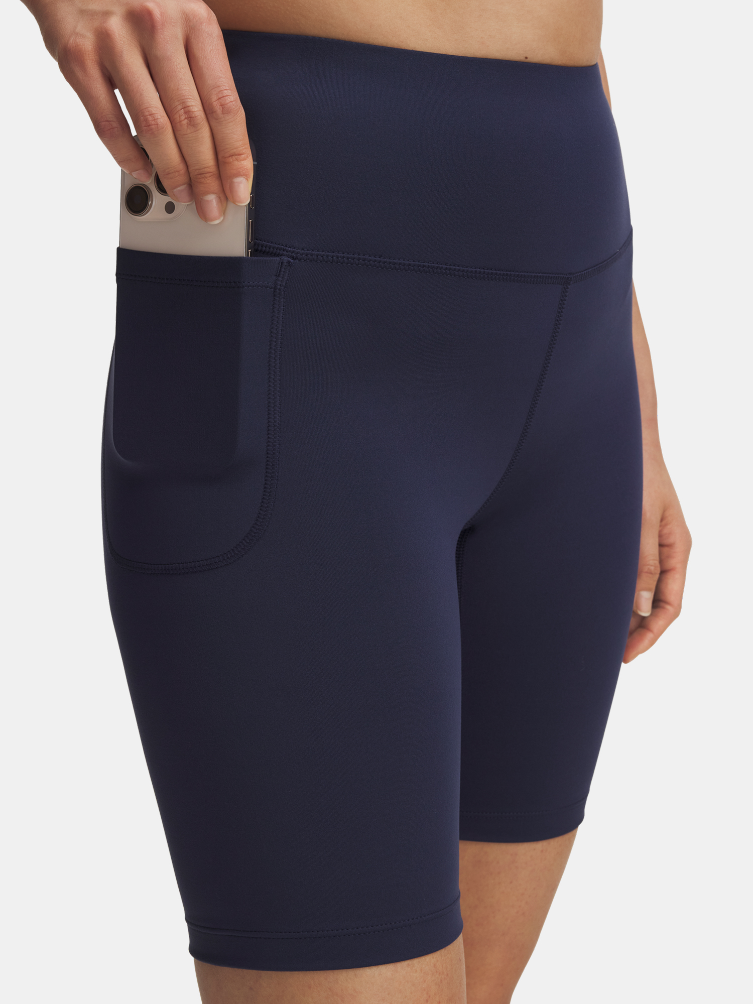 Women&#039;s shorts Under Armour Motion Bike Short EMEA-BLU - Women&#039;s