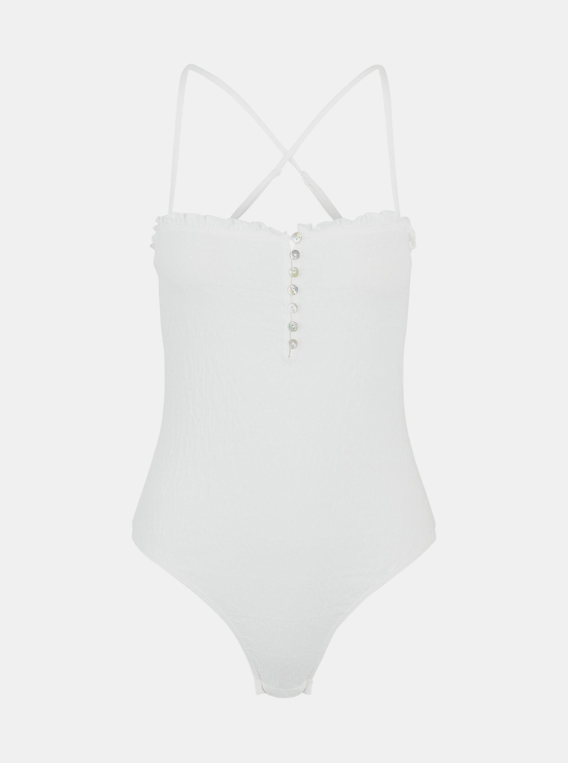 Body-uri pentru femei Pieces - alb