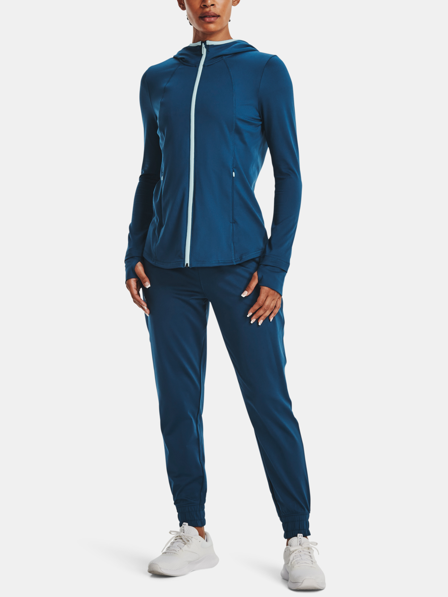 Pantaloni si pantaloni scurti pentru femei Under Armour - albastru