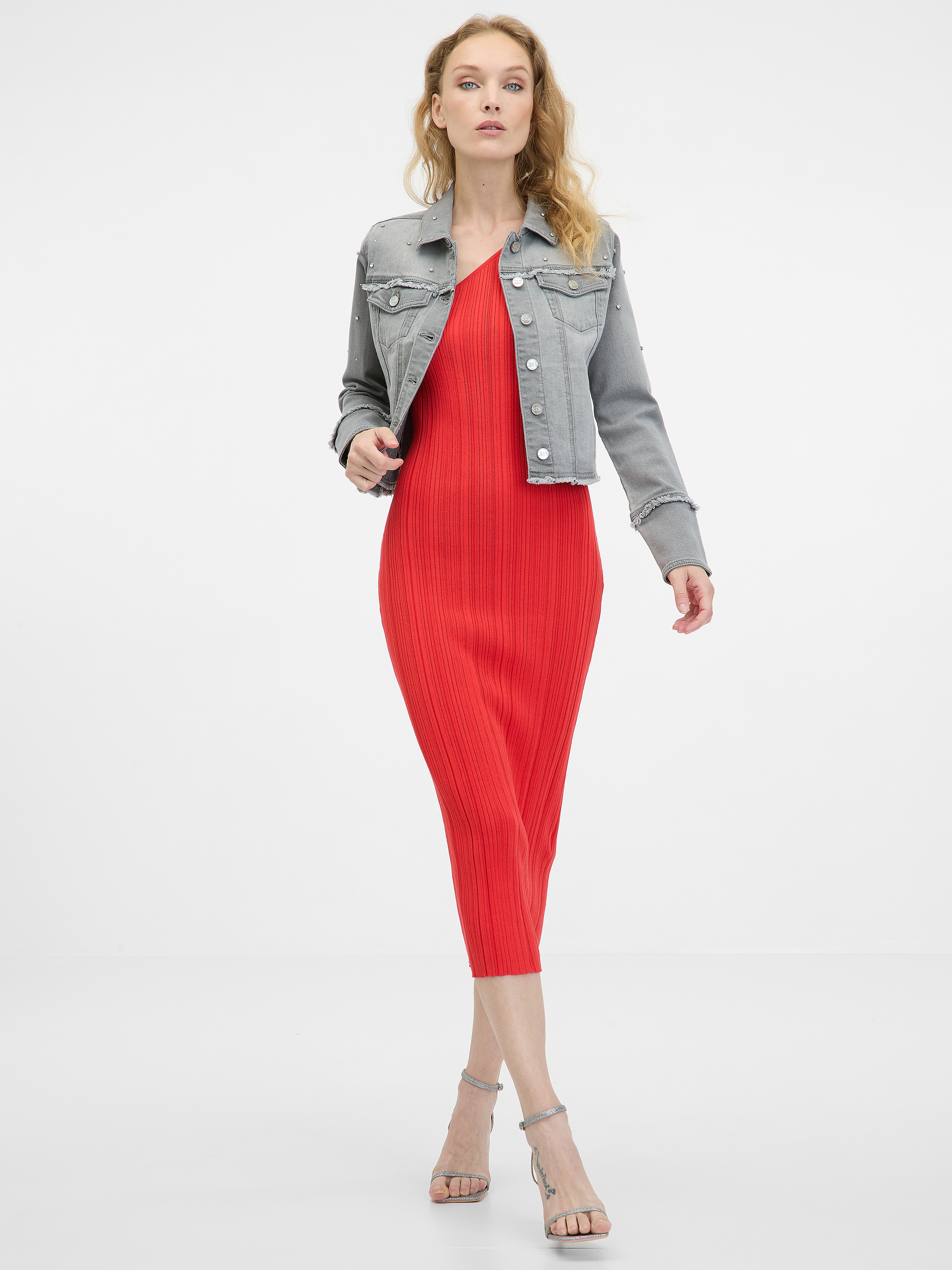 Orsay Grey women's denim jacket - Women's