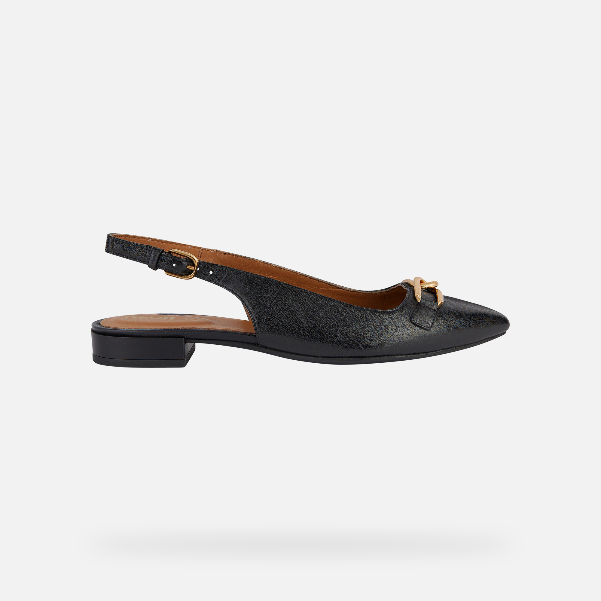 Black women's ballet flats Geox Charyssa - Women's