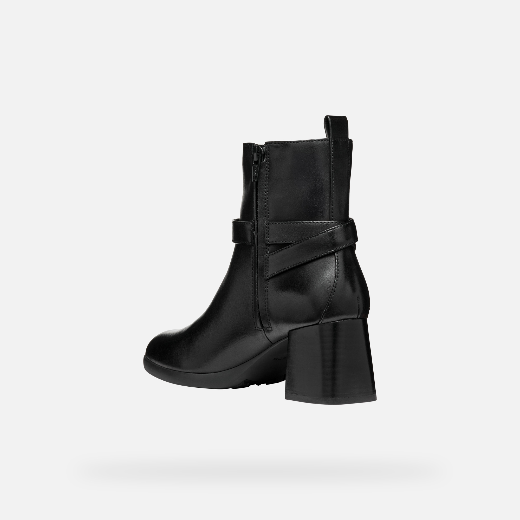 Black women's ankle boots Geox Walk Pleasure 55 - Women's