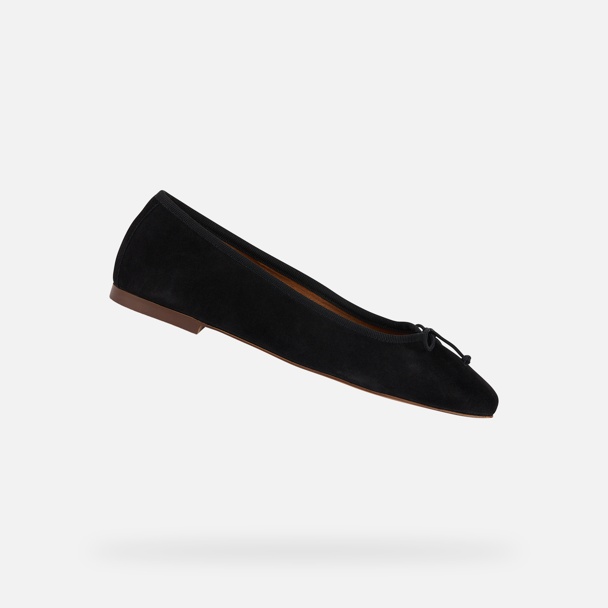 Black women&#039;s ballet flats Geox Marsilea - Women&#039;s