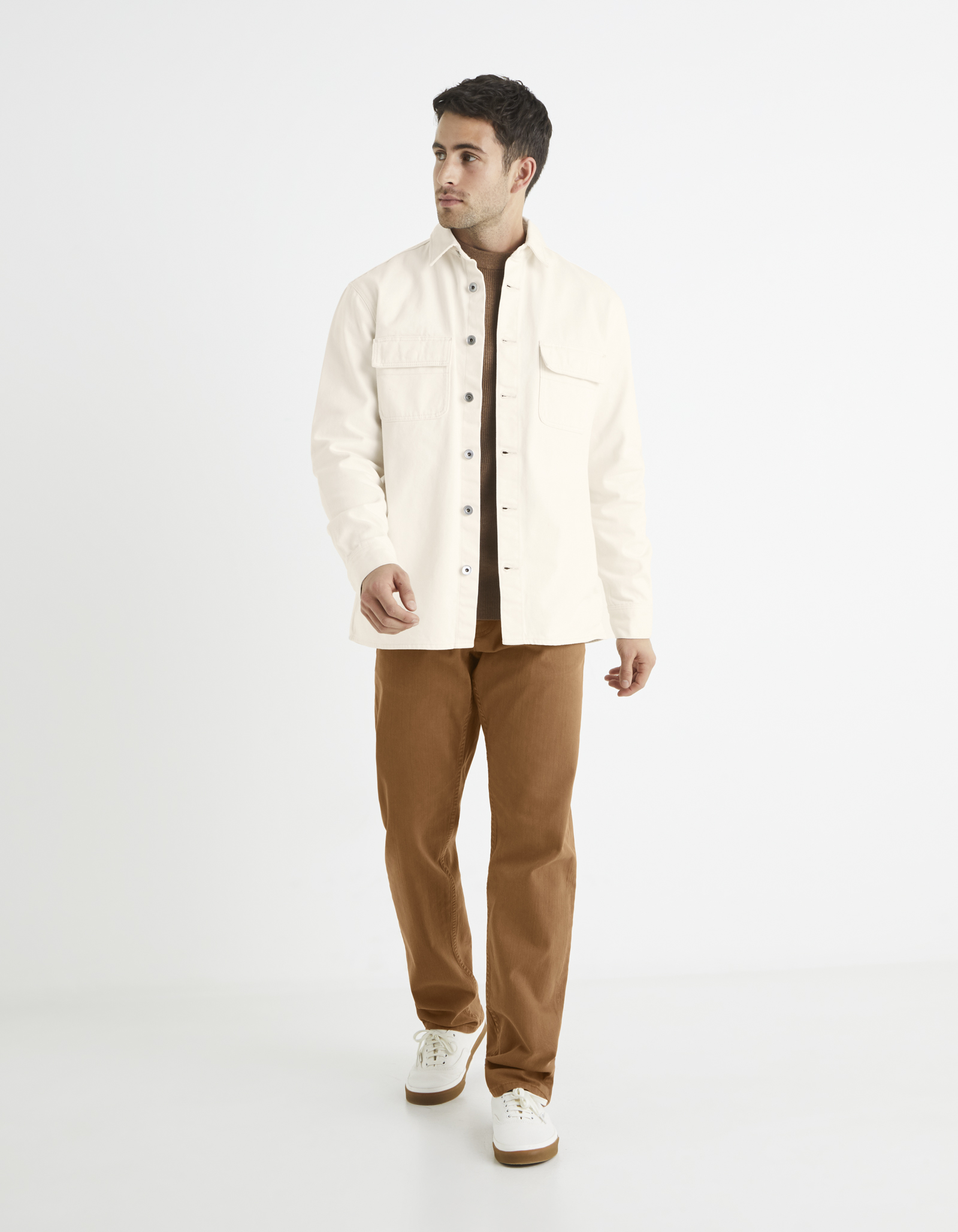 Straight fit pentru barbati Celio - maro
