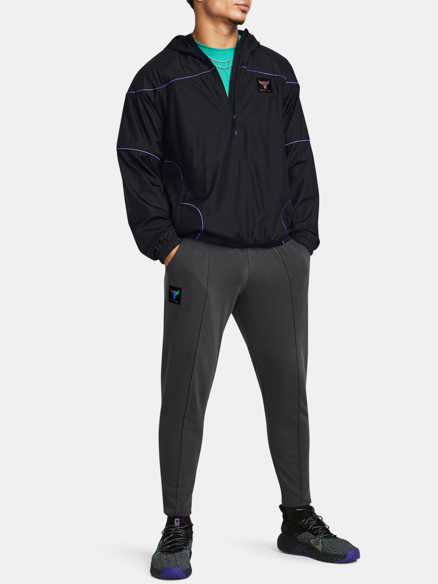 Under Armour Pjt Rock Terry Gym Pnt Q4-GRY - Men