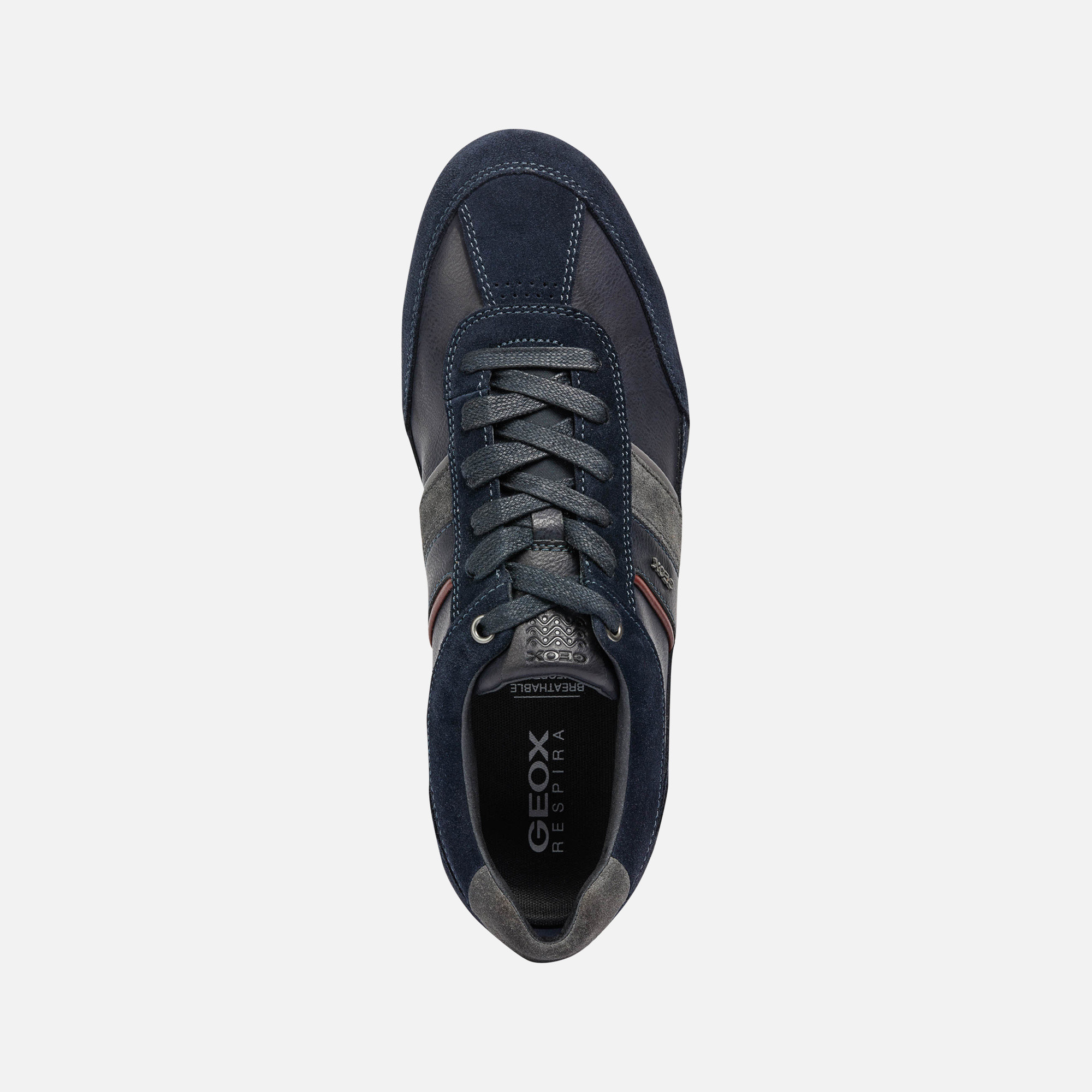 Dark blue men's sneakers Geox Wells - Men's