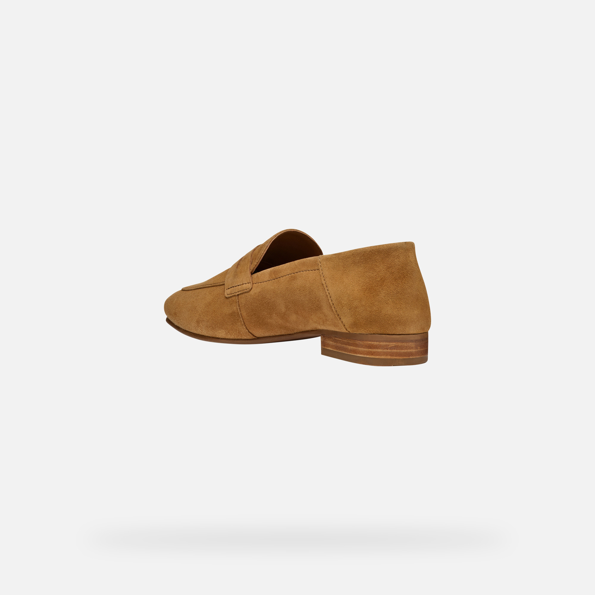 Brown women&#039;s moccasins Geox Mantinea - Women&#039;s