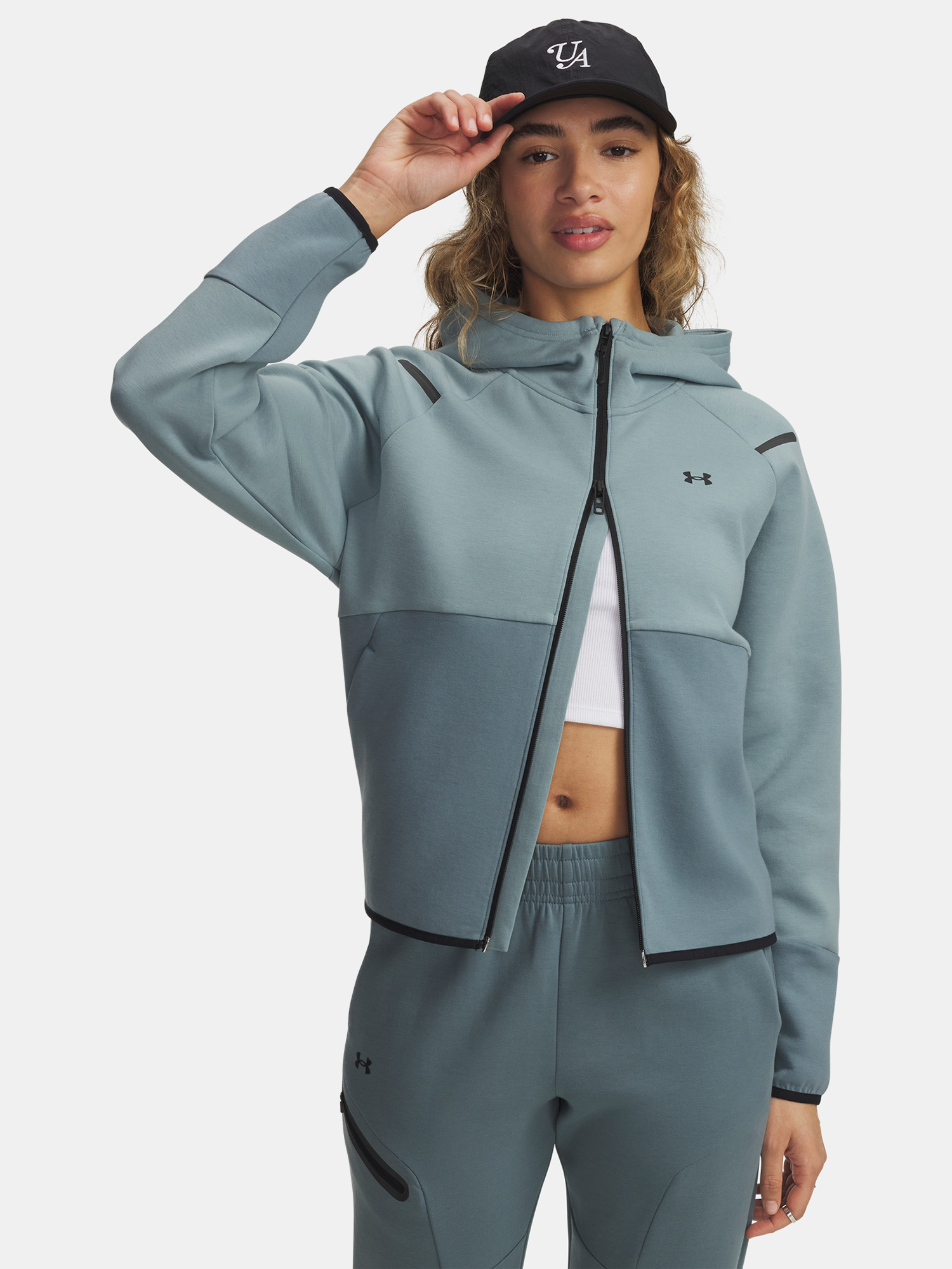 Under Armour Unstoppable Fleece FZ-GRN Women's Sweatshirt - Women's