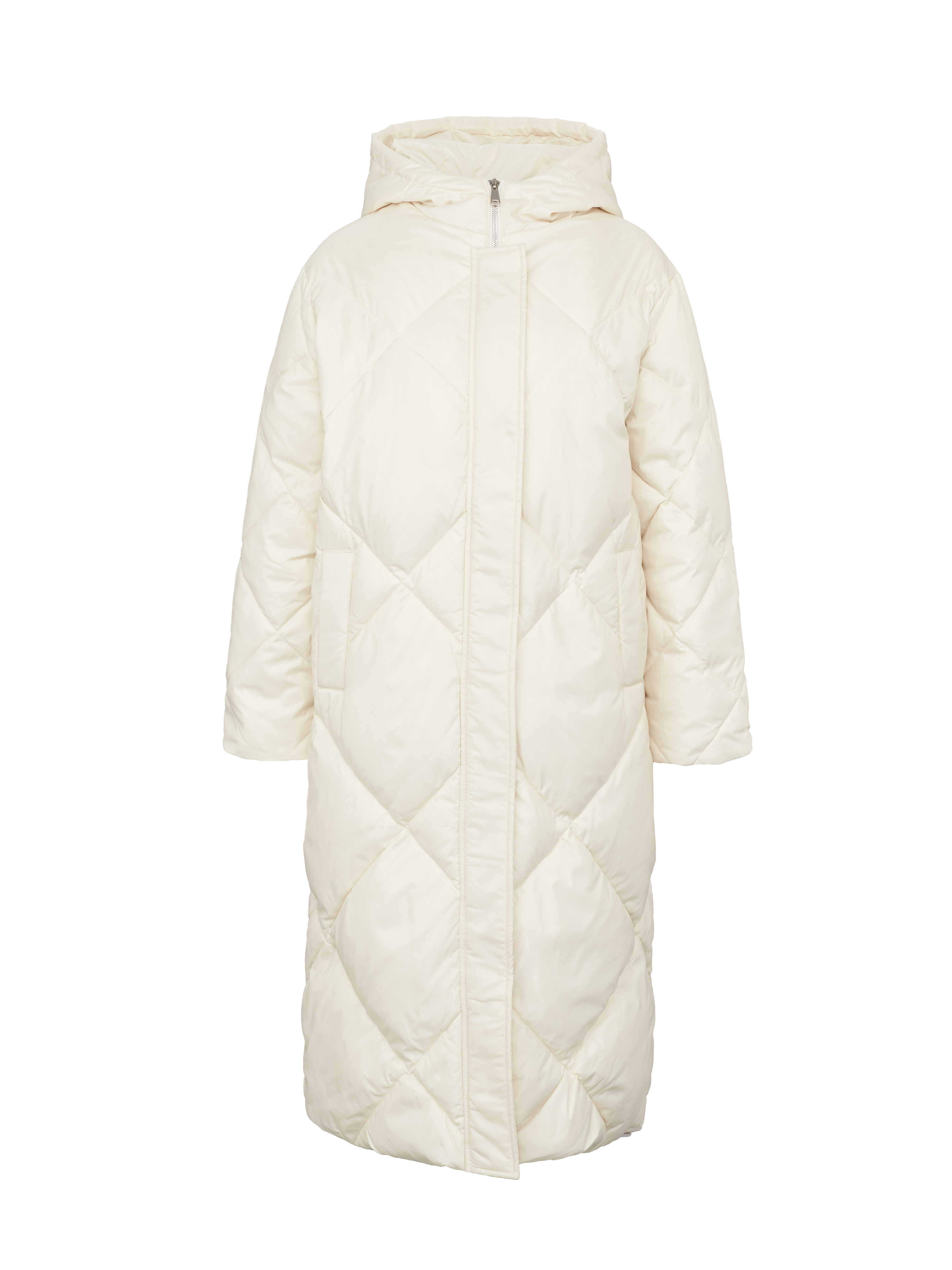 Cream women's quilted down coat ORSAY - Women's