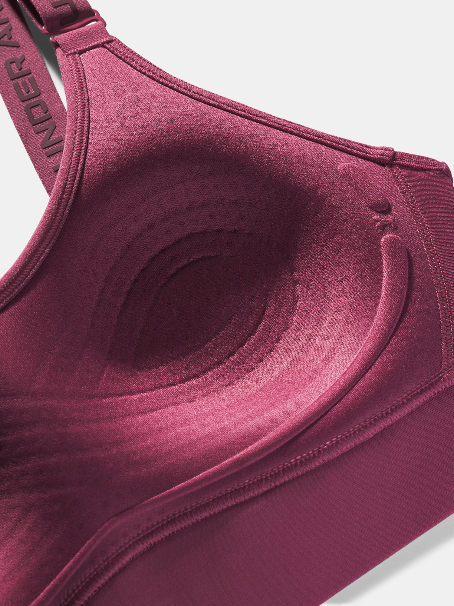 Women&#039;s bra Under Armour UA Infinity Mid 2.0 Bra-RED - Women&#039;s