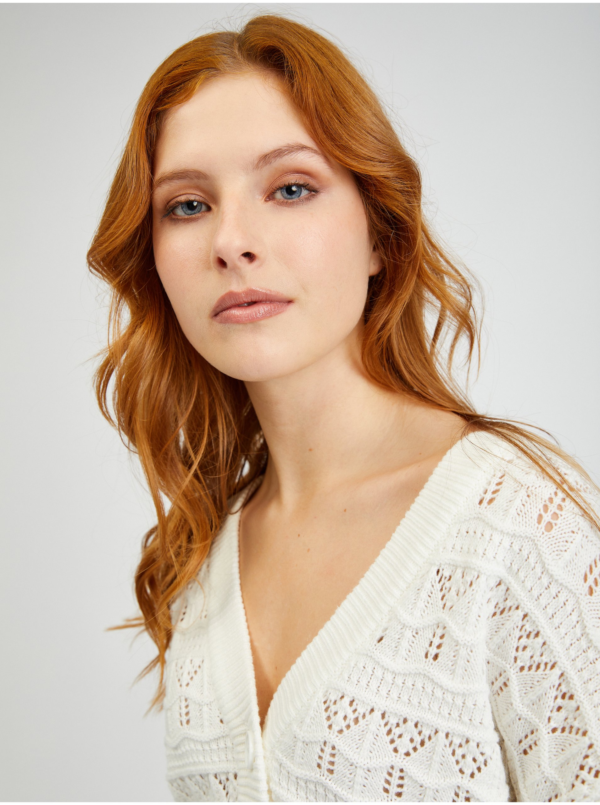 Cardigane pentru femei ORSAY - crem