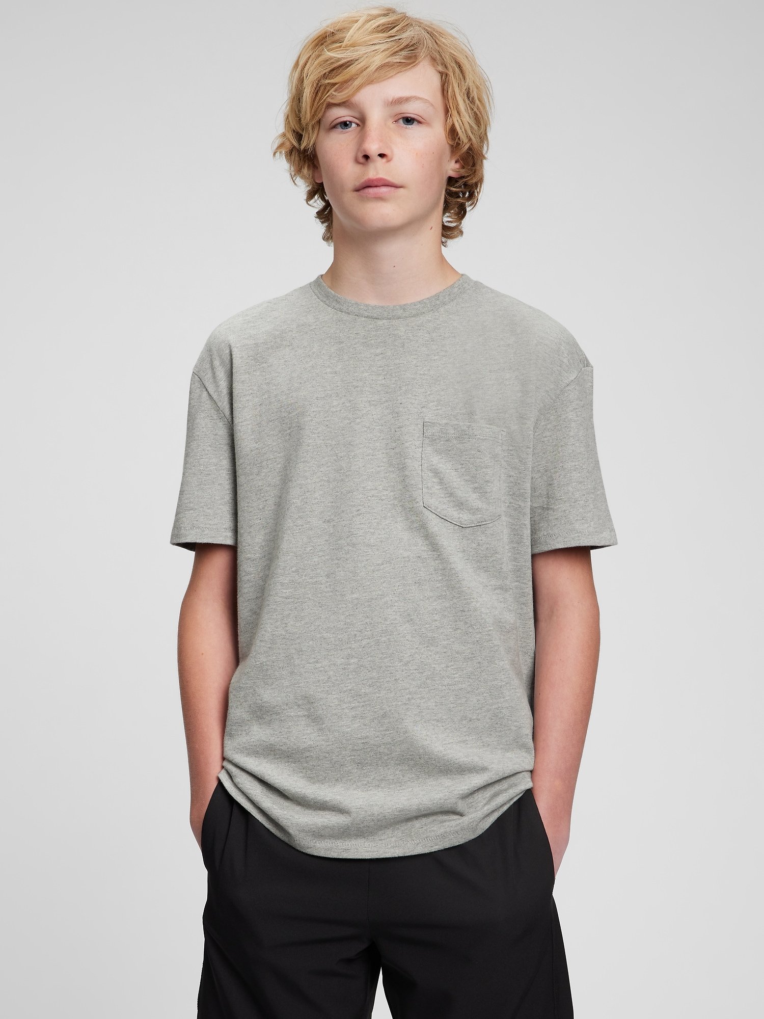 GAP Teen tričko organic cotton pocket - Kluci