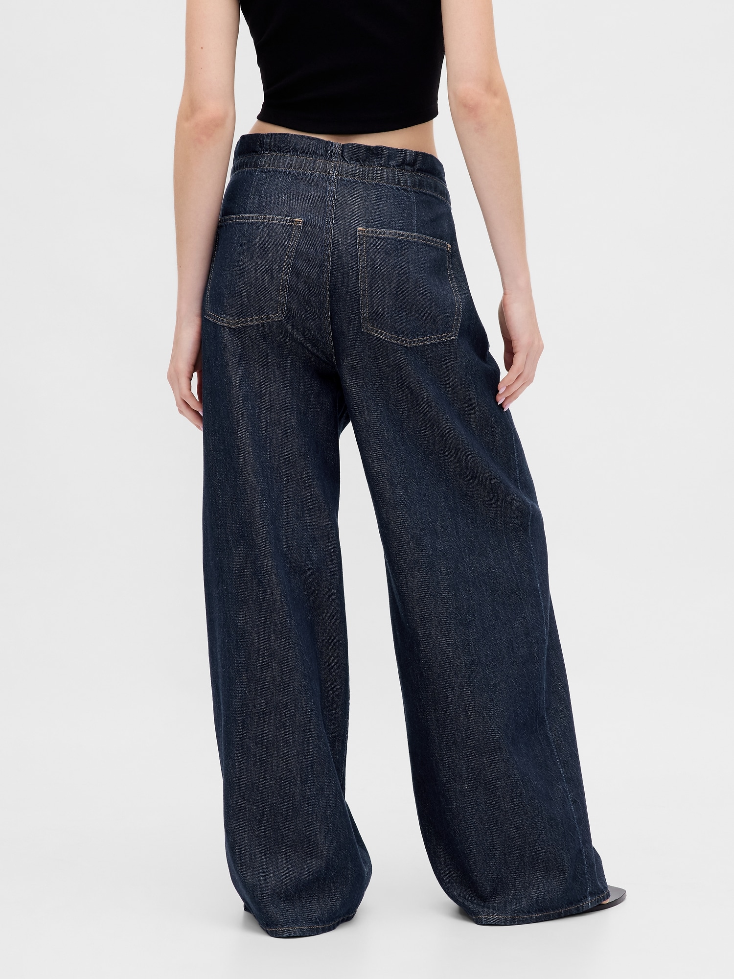 GAP Jeans High Rise SuperLight Baggy - Ladies