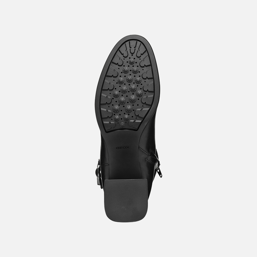 Black women&#039;s boots Geox Walk Pleasure 55 - Women&#039;s