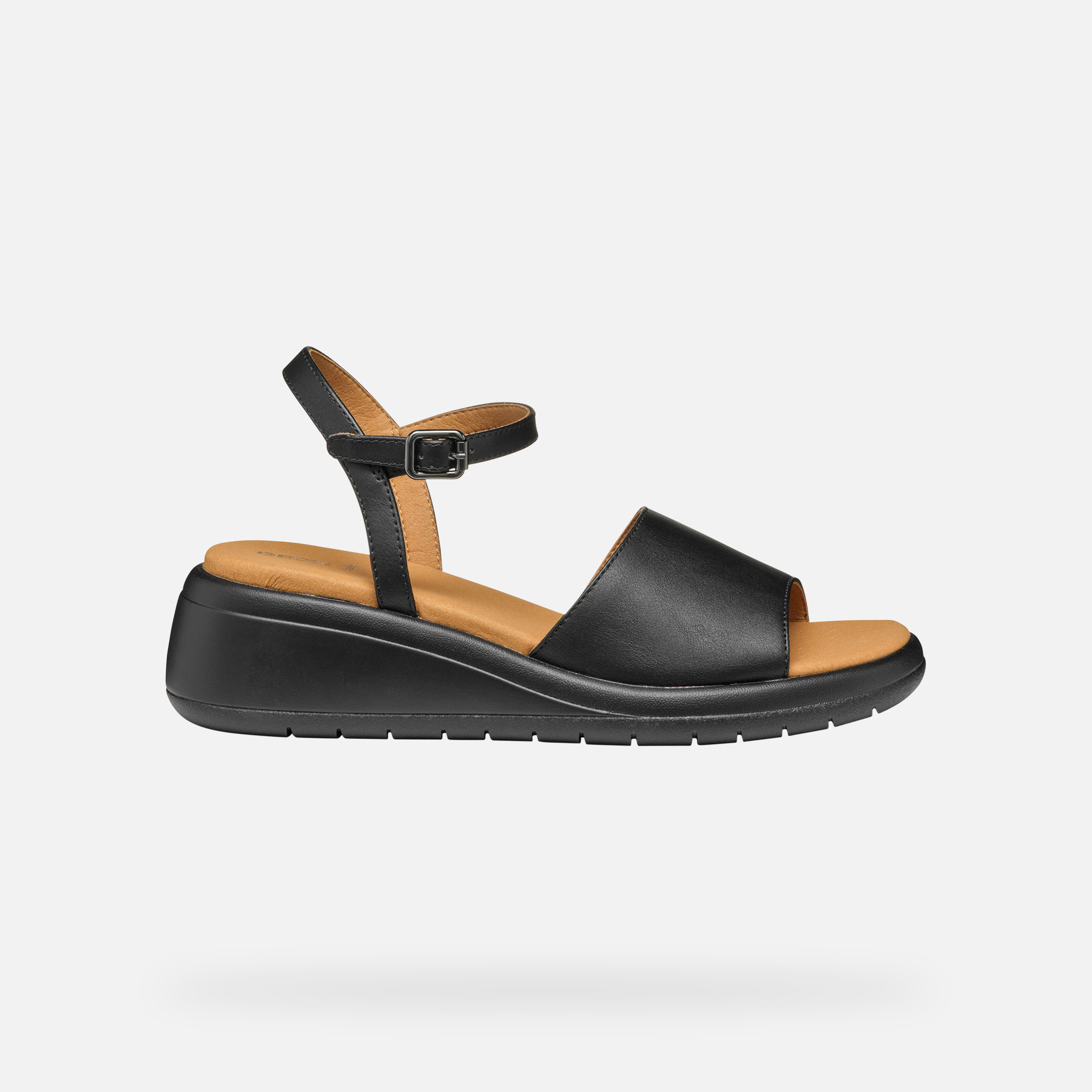 Black women's sandals Geox Meliconia - Women's