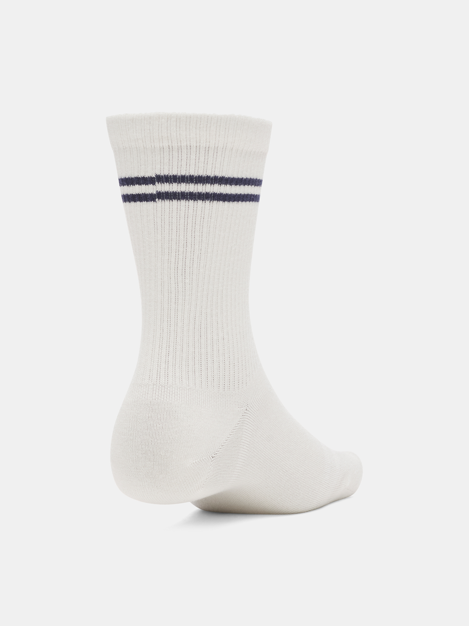 Unisex Socks Under Armour UA Sportswear Cotton Nv Crew-WHT - unisex