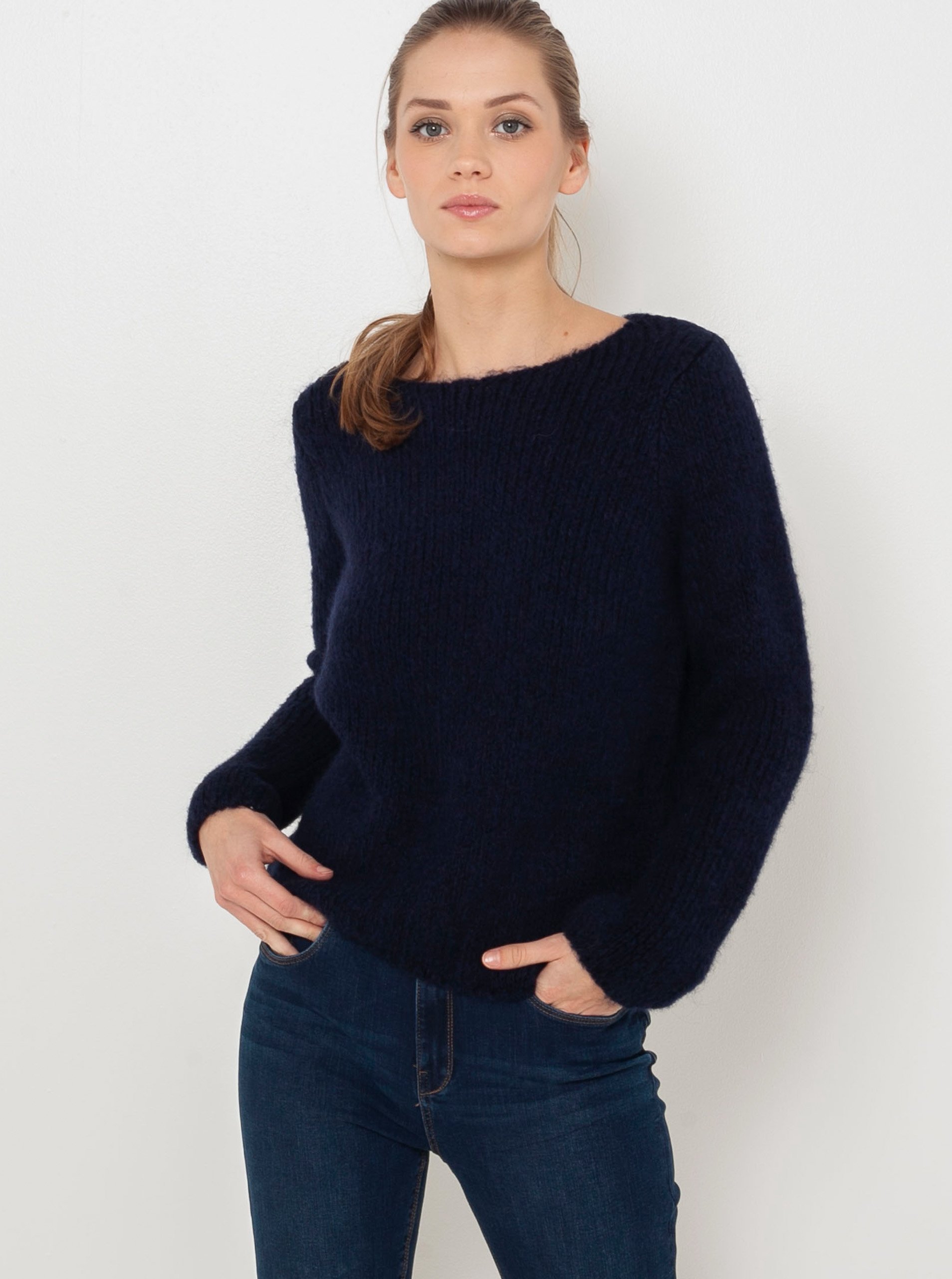 Dark blue sweater CAMAIEU - Women