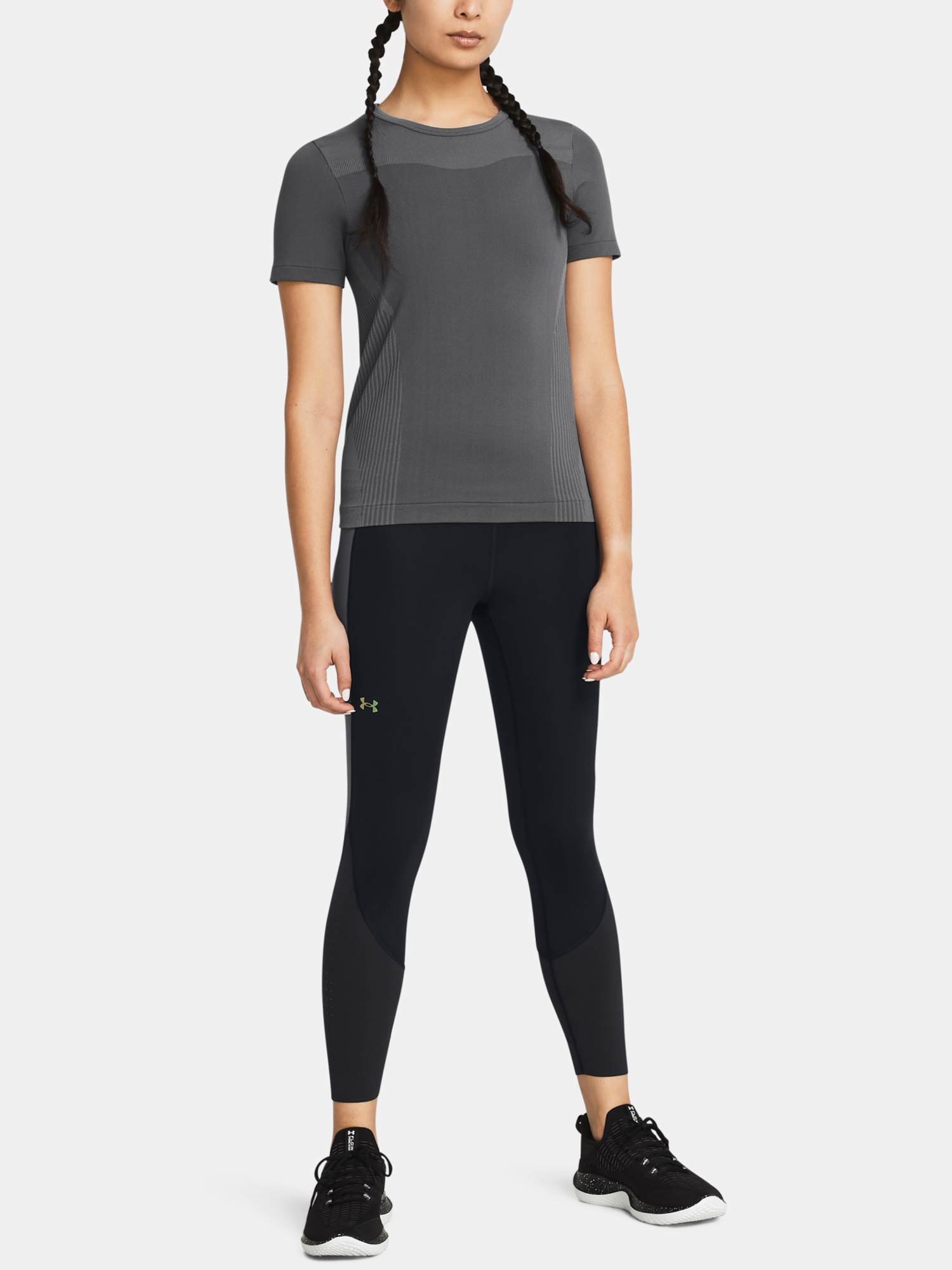 Under Armour Vanish Elite Seamless SS-GRY T-Shirt - Women's