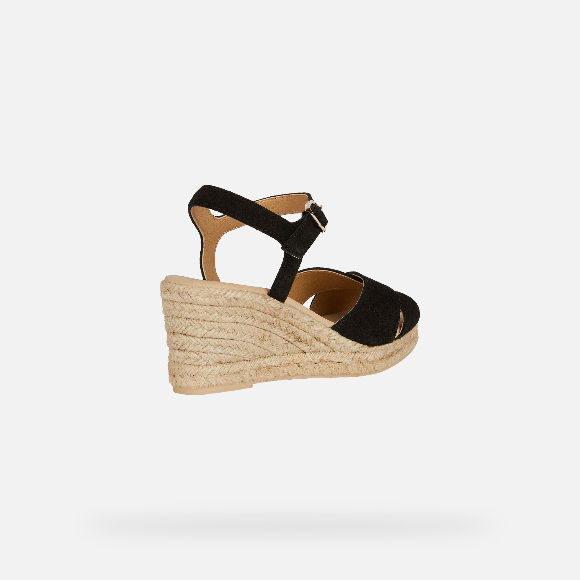 Black women's sandals Geox Gelsa Low - Women's