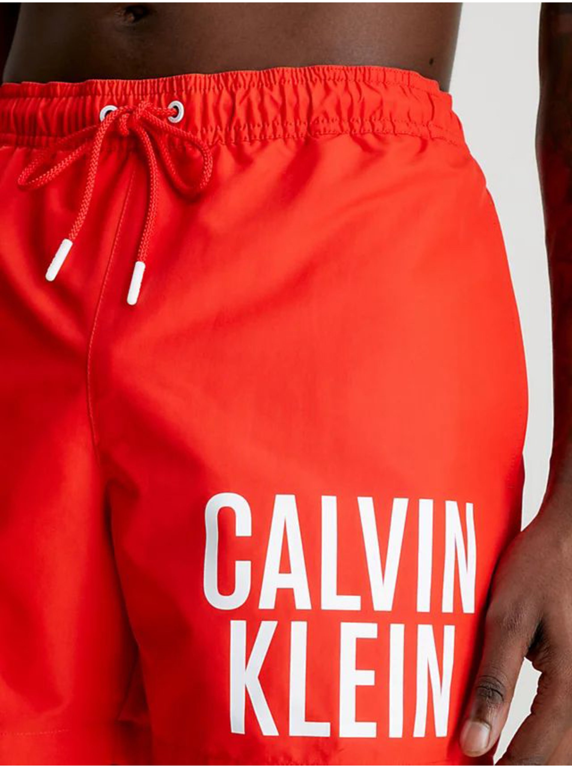 Sorturi de baie pentru barbati Calvin Klein Underwear - rosu