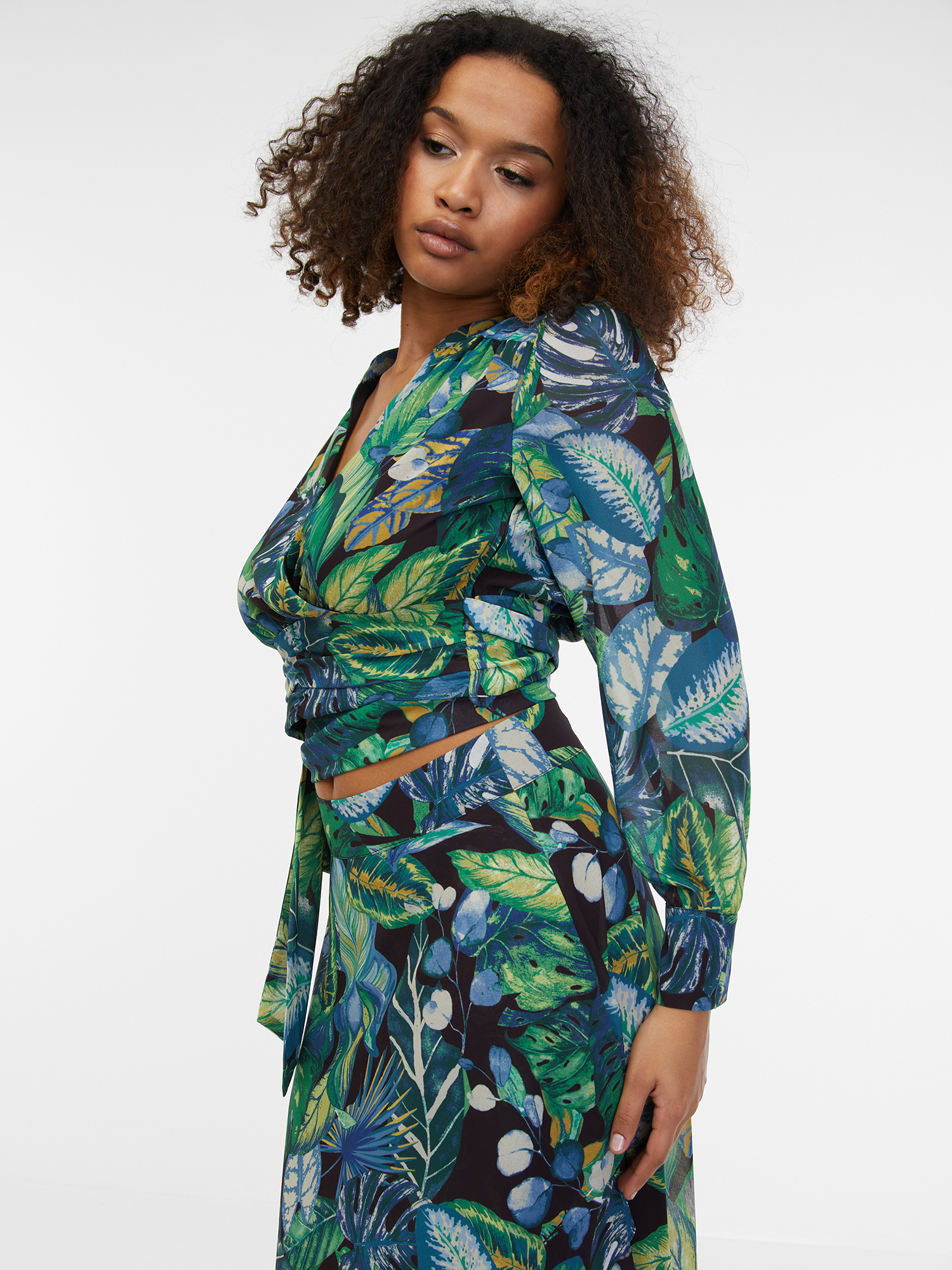 Marimi curvy pentru femei ORSAY - verde, negru