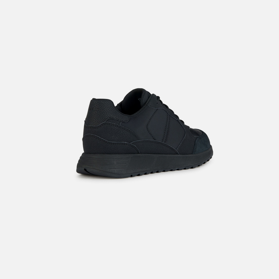 Black men&#039;s sneakers Geox Molveno - Men&#039;s
