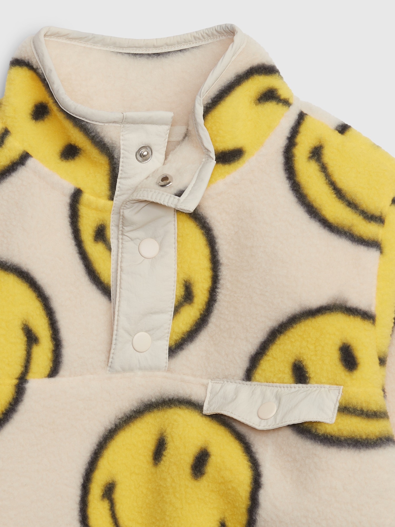 GAP Kids fleece sweatshirt &amp; smiley® - Boys