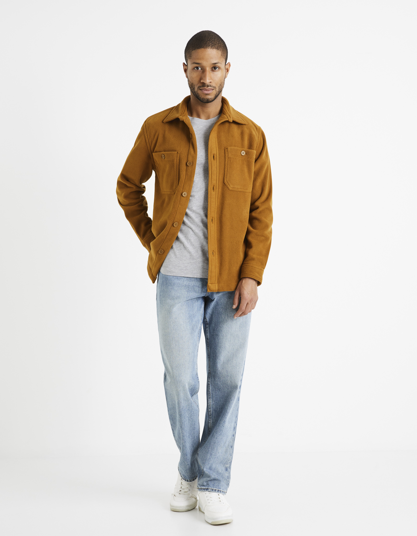 Jachete subtire pentru barbati Celio - maro