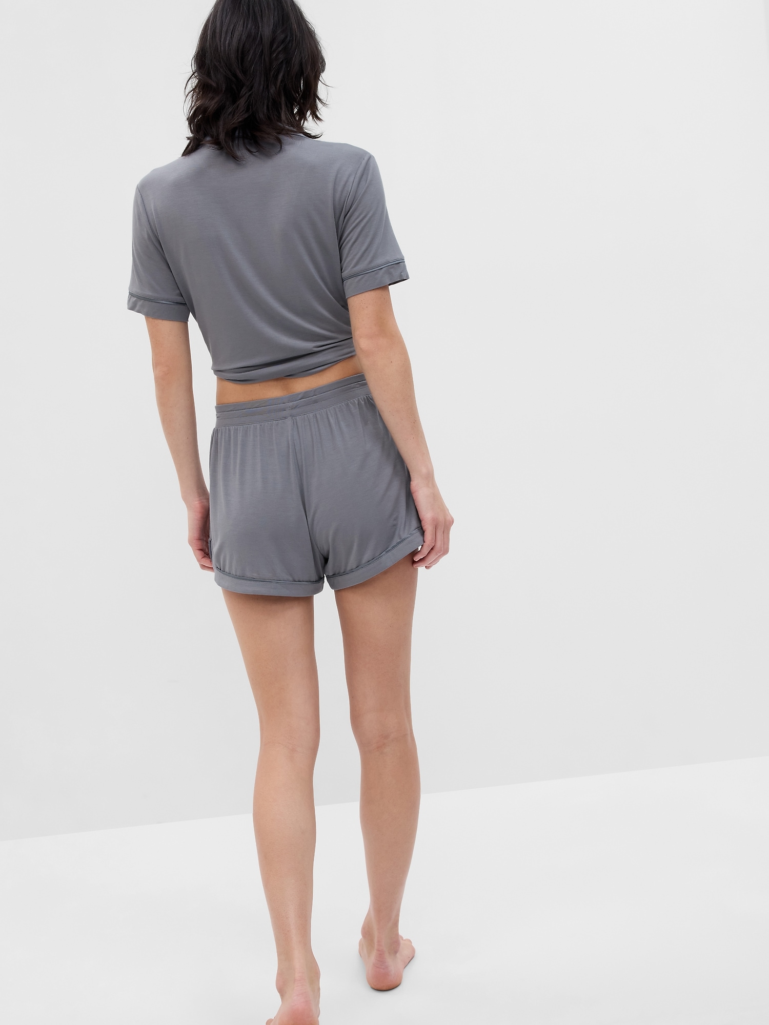 Pijamale pentru femei GAP - gri