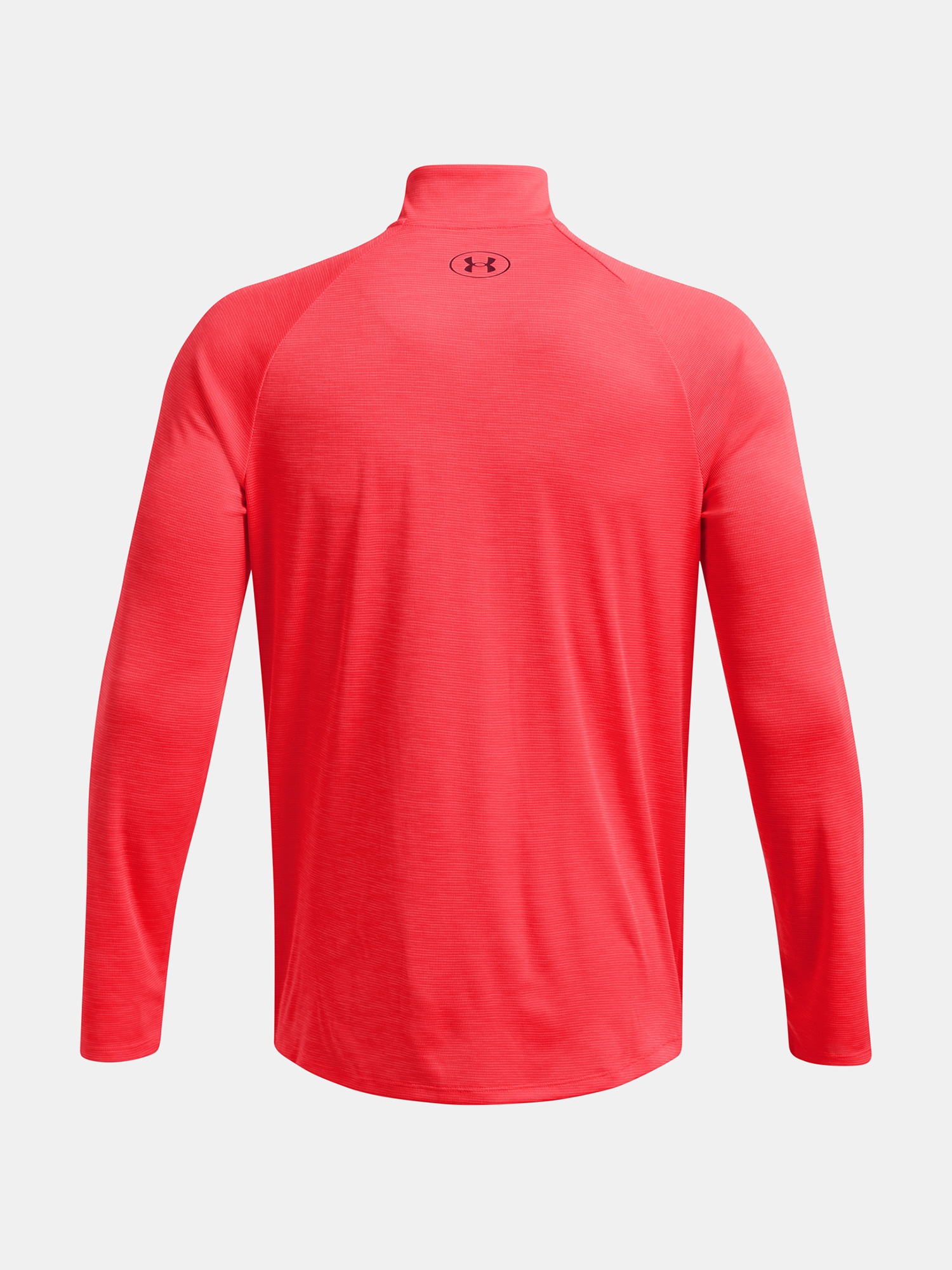 Men's T-shirt Under Armour UA Tech Textured 1/2 Zip-RED - Men's