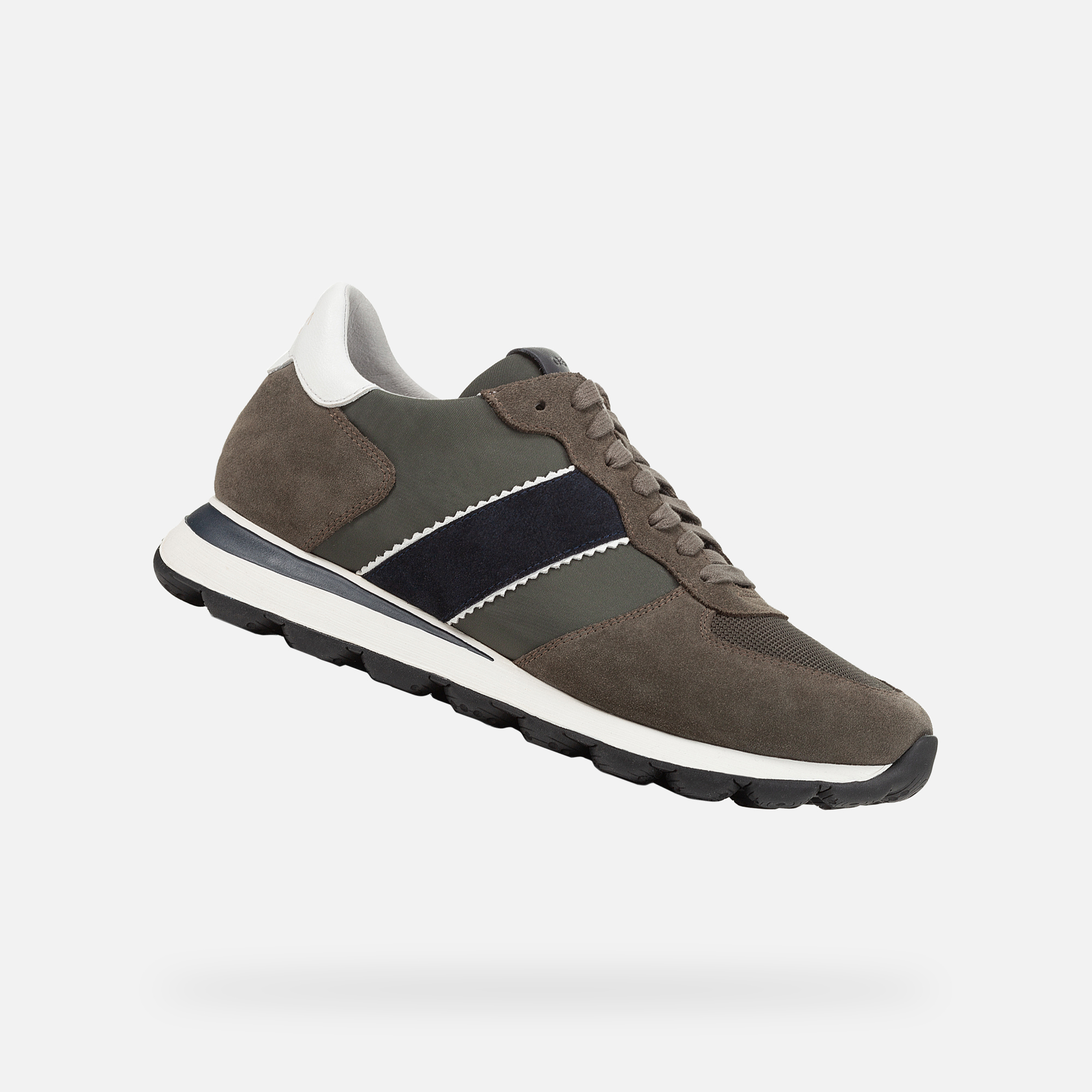 Khaki pánské tenisky Geox Spherica Vseries