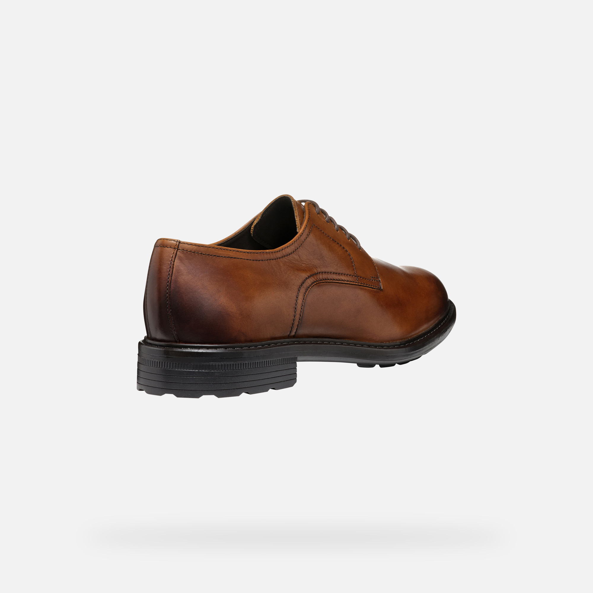 Brown men's formal shoes Geox Walk Pleasure - Men