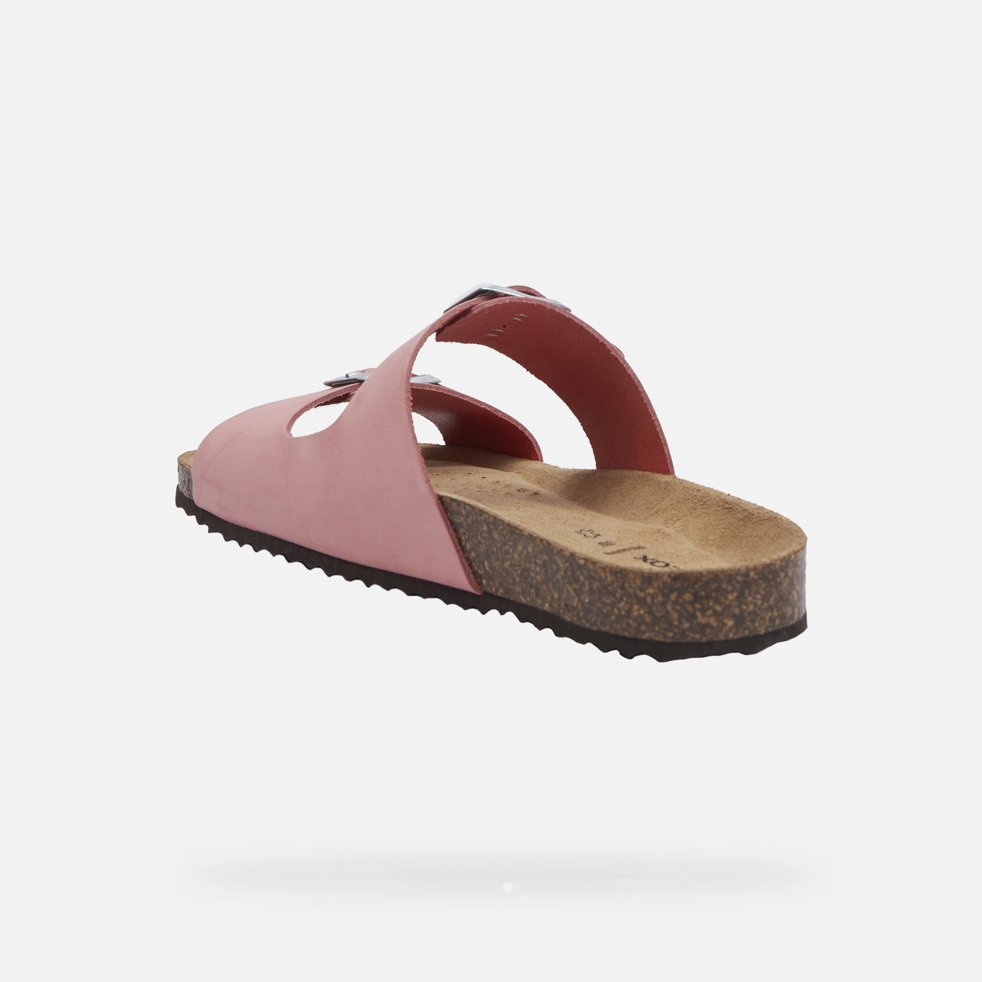Pink women&#039;s slippers Geox Brionia - Women&#039;s