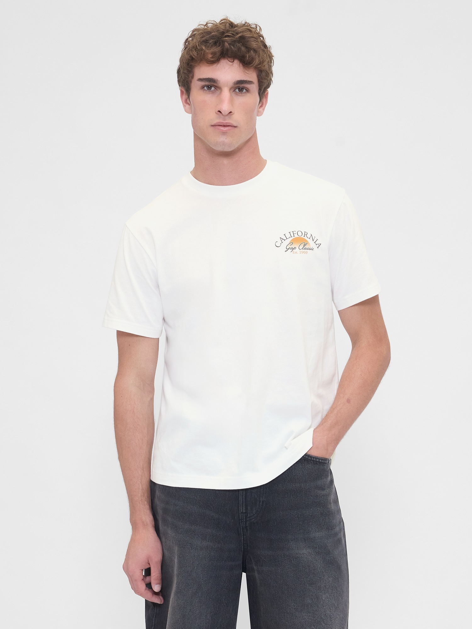 GAP T-shirt Everyday Soft - Men&#039;s