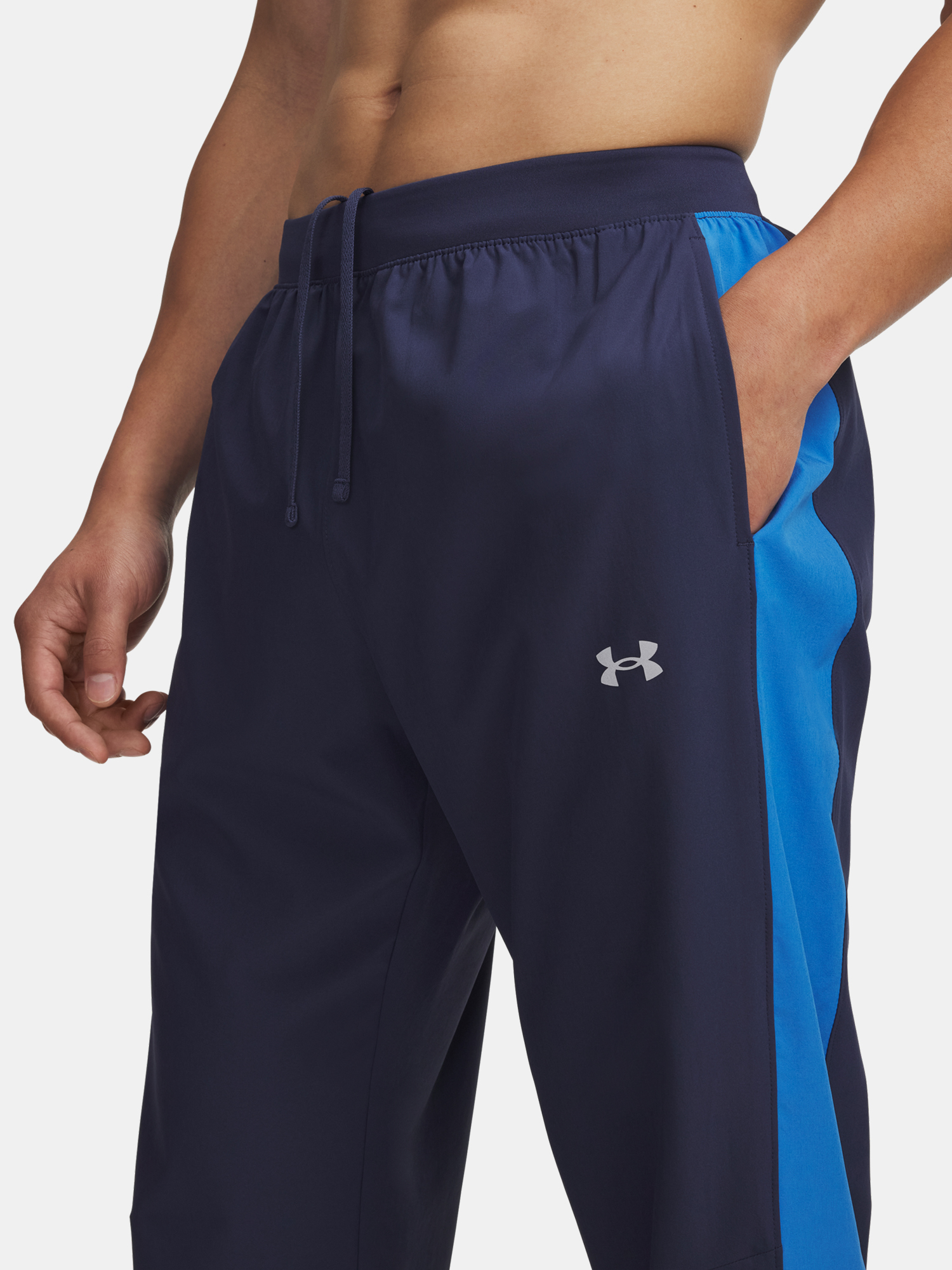 Men's Sports Pants Under Armour UA Velociti Storm Pant-BLU - Men's