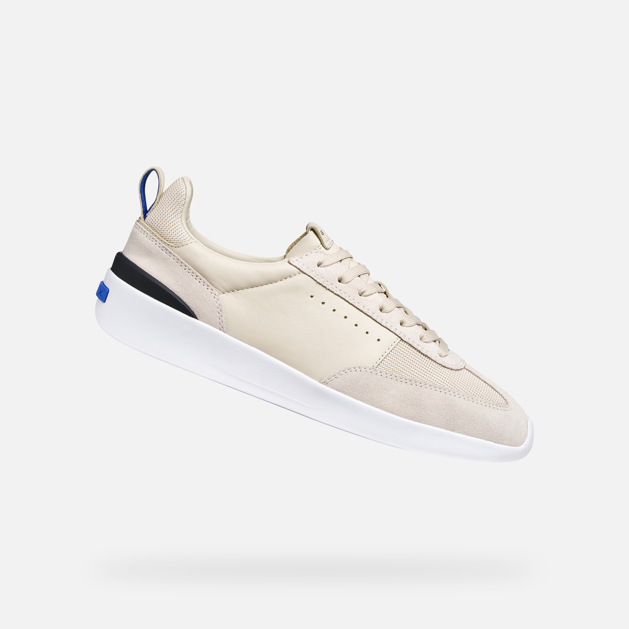 Men's Cream Sneakers Geox Gxrn-02 - Men's
