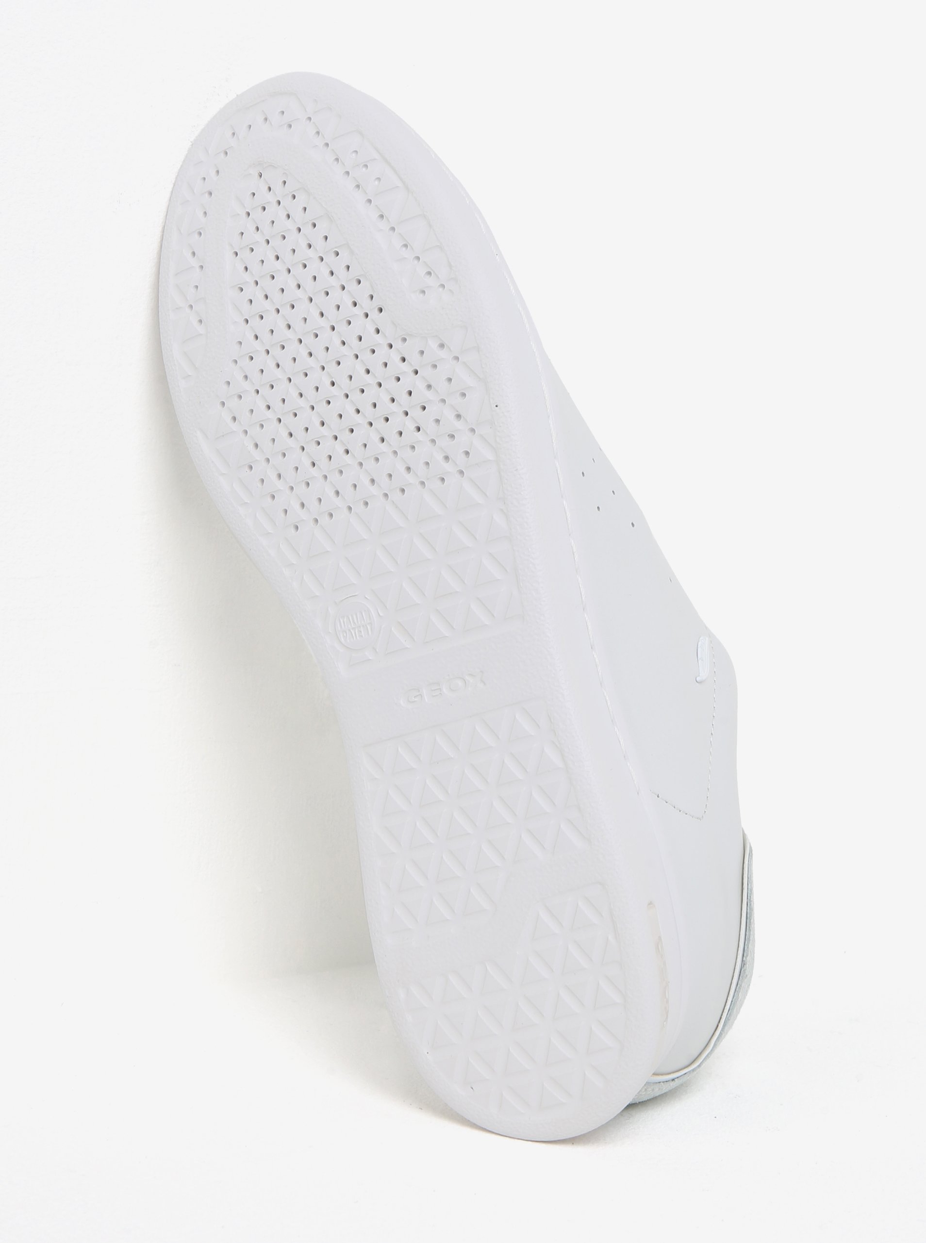 Cream women's leather sneakers Geox Jaysen - Women's
