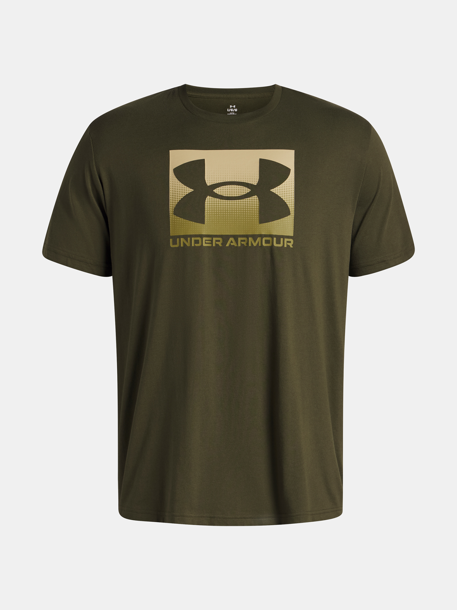 Men's Under Armour UA M BOXED SPORTS UPDATED SS-GRN - Men's T-Shirt
